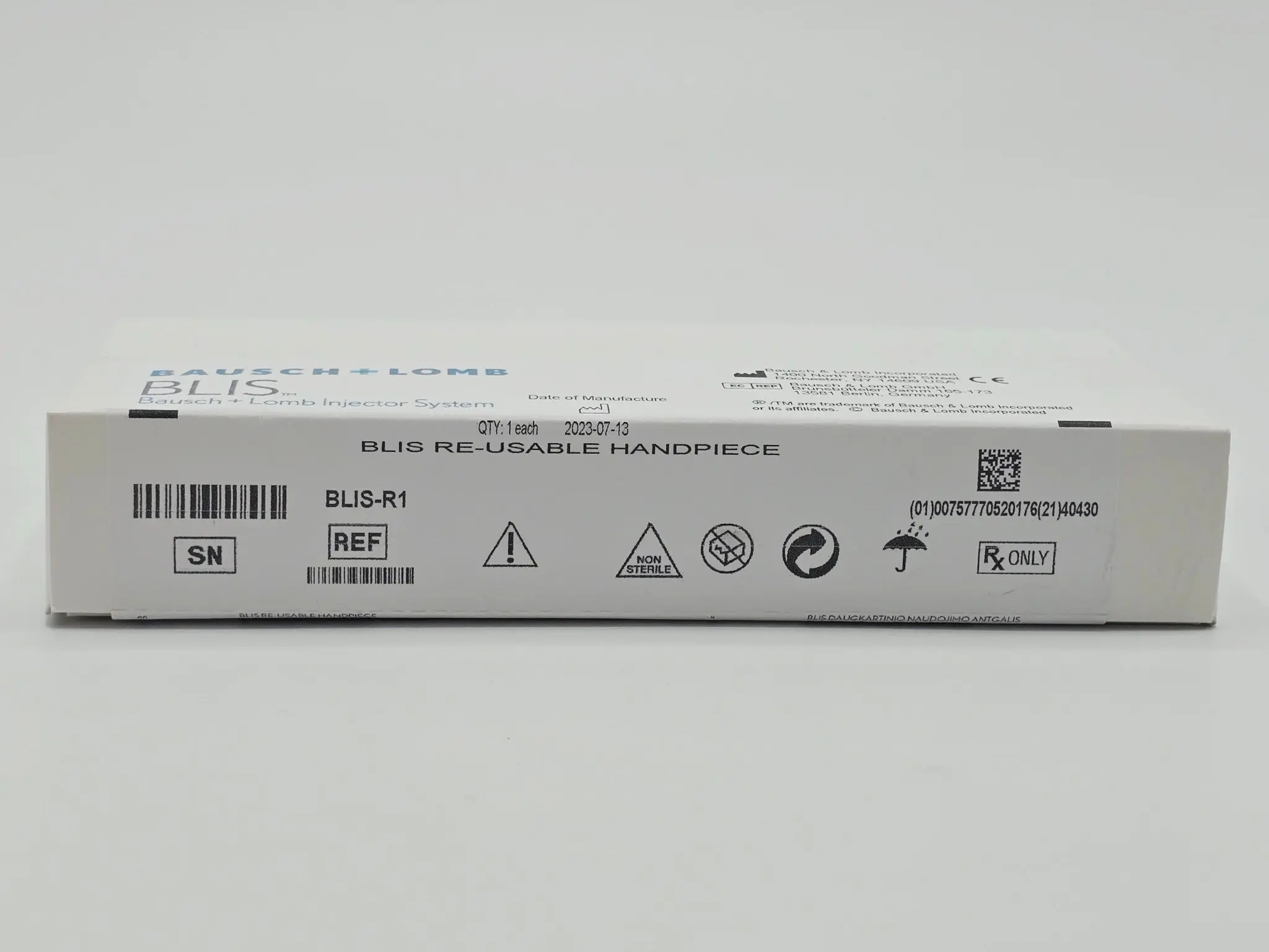Bausch + Lomb BLIS-R1 Blis Reusable Handpiece New in Box - Image 4