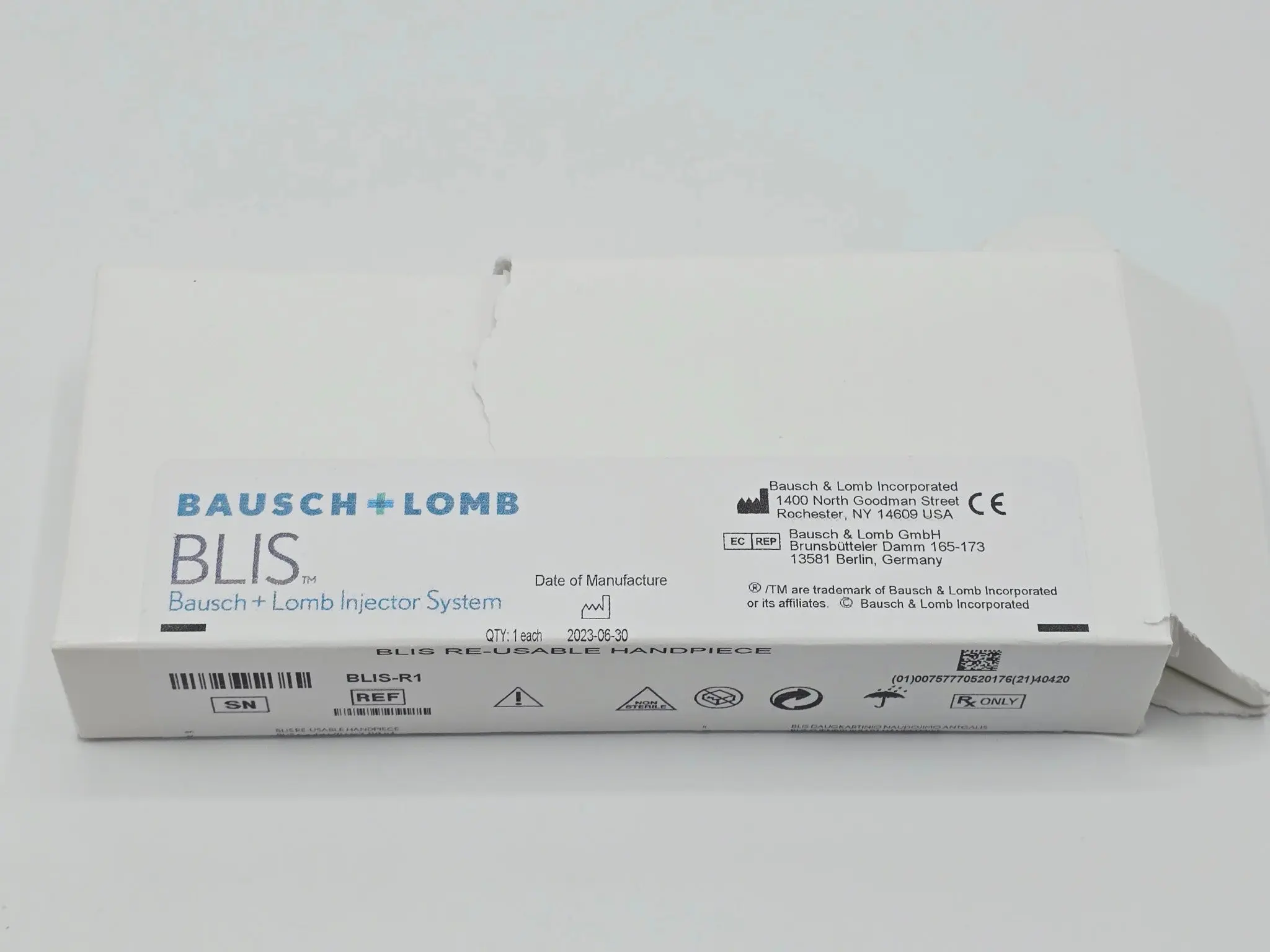 Bausch + Lomb BLIS-R1 Blis Reusable Handpiece New Open Box - Image 4