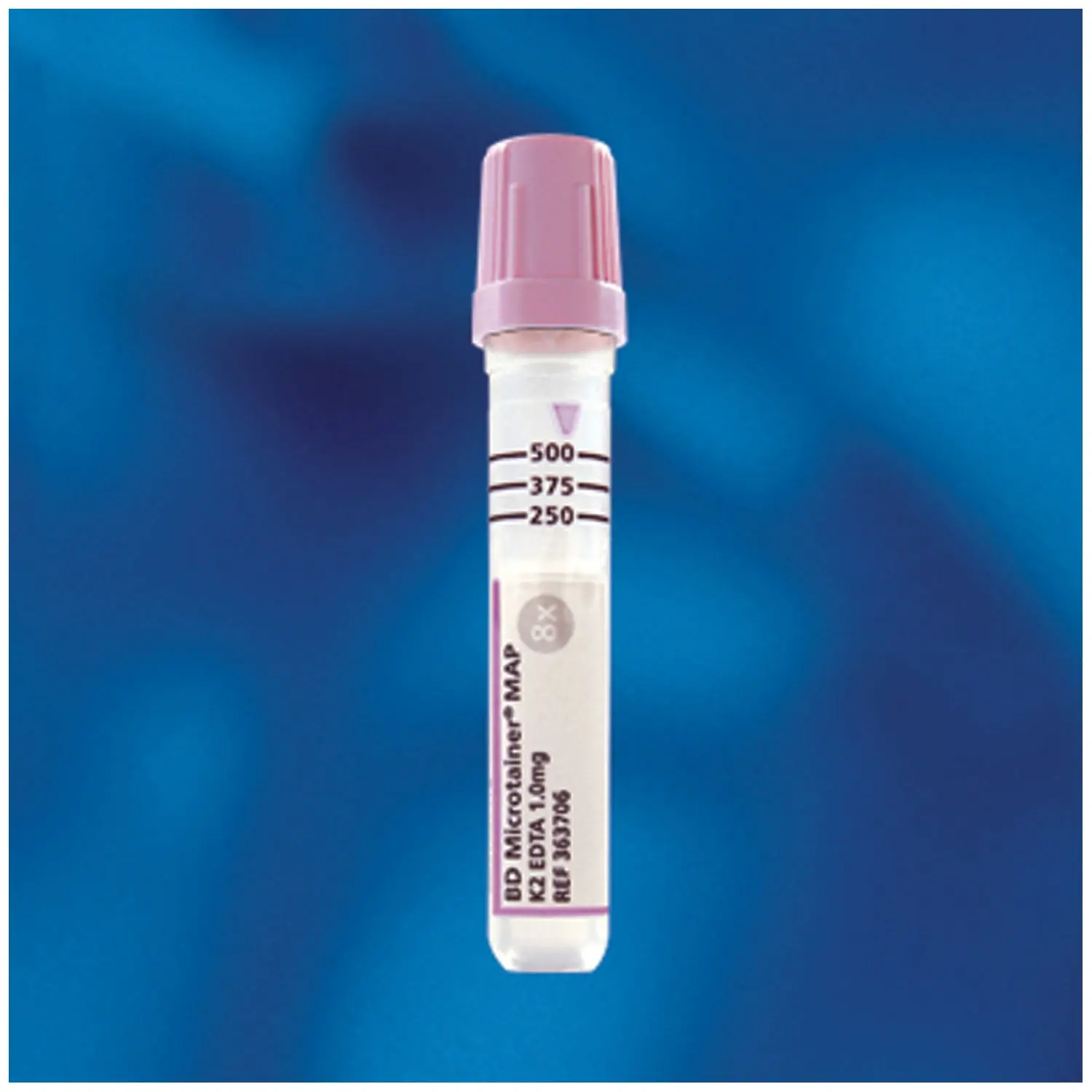 BD 363706 Microtainer MAP K2E Micro K2 EDTA LAV MAP (1.0 mg) Blood Collection Tubes 50/BX - Image 3