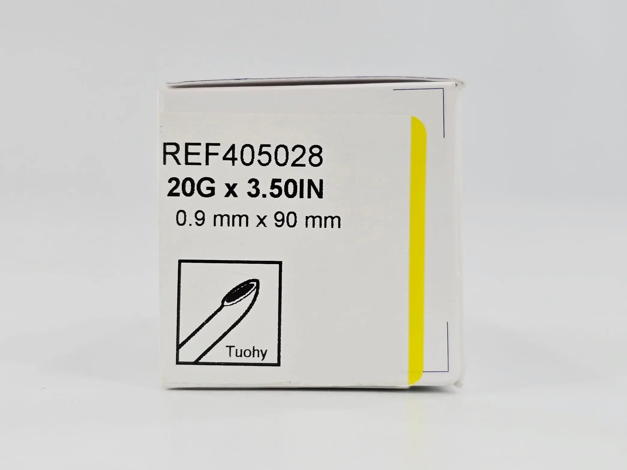 BD 405028 Tuohy Epidural Needle 20G x 3.5" BX/10 - Image 2
