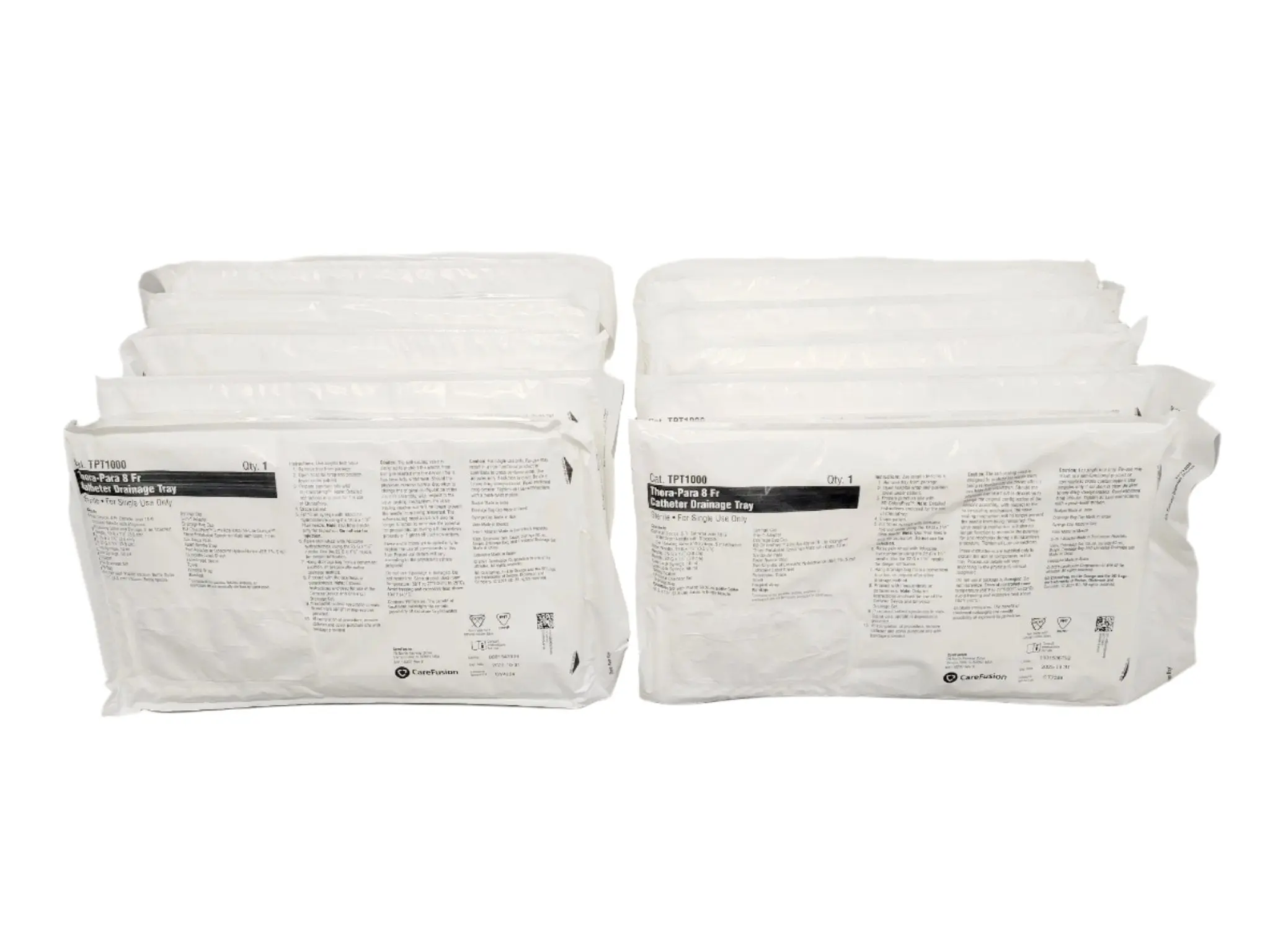 BD Carefusion TPT1000 Thora-Para Catheter Drainage Tray, 8Fr. CS/6