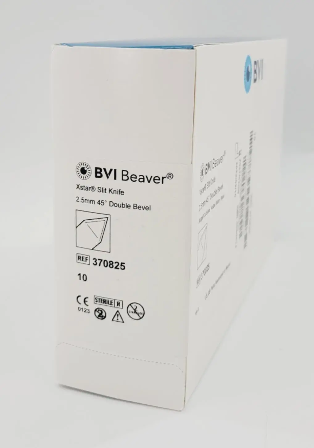 Beaver Visitec 370825 Xstar Slit Knife 2.5mm 45° Double Bevel BX 10 - Image 4