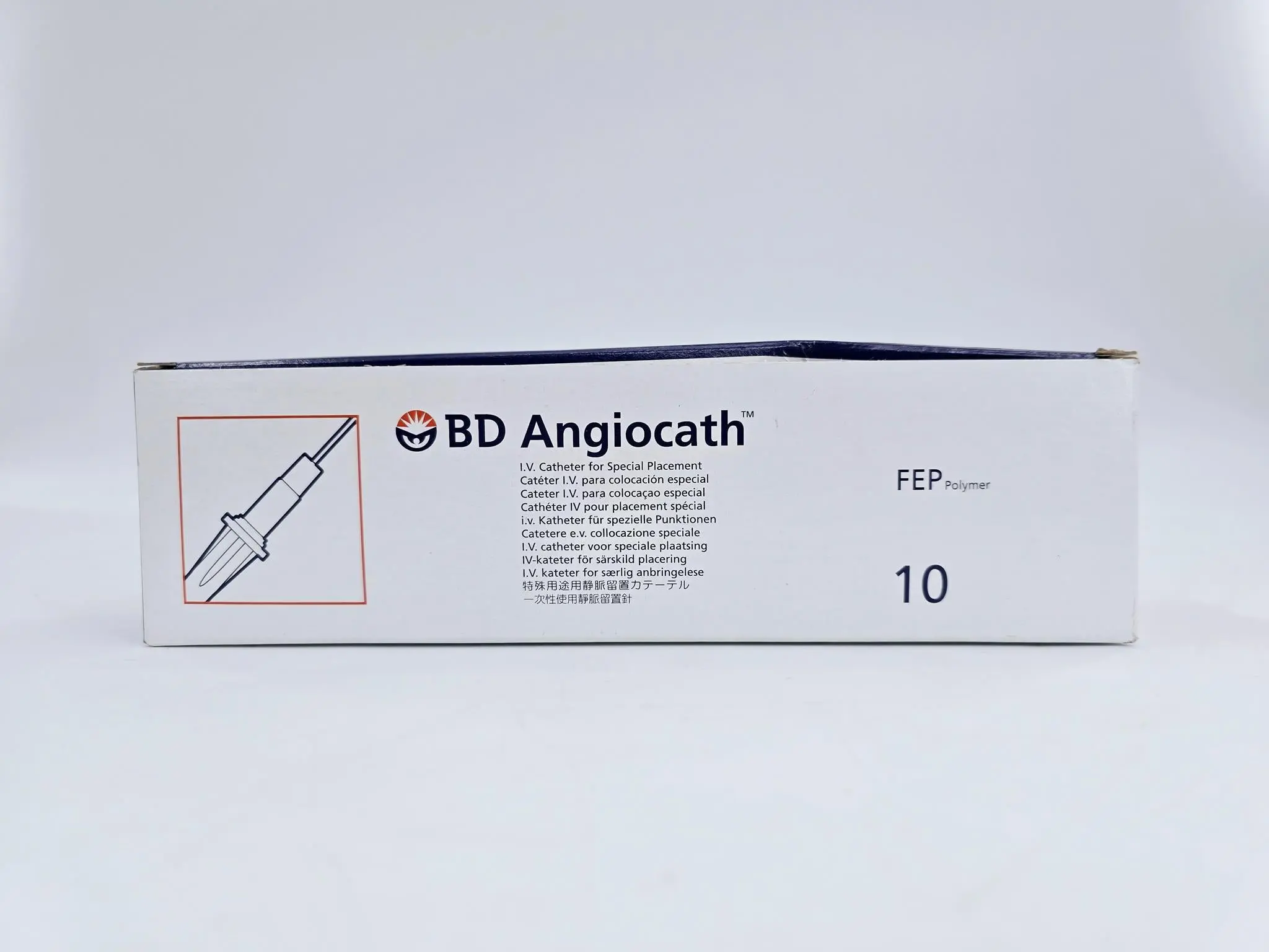 BD 382269 Angiocath I.V. Catheter for Special Placement 14G x 5-1/4" 10/BX - Image 3