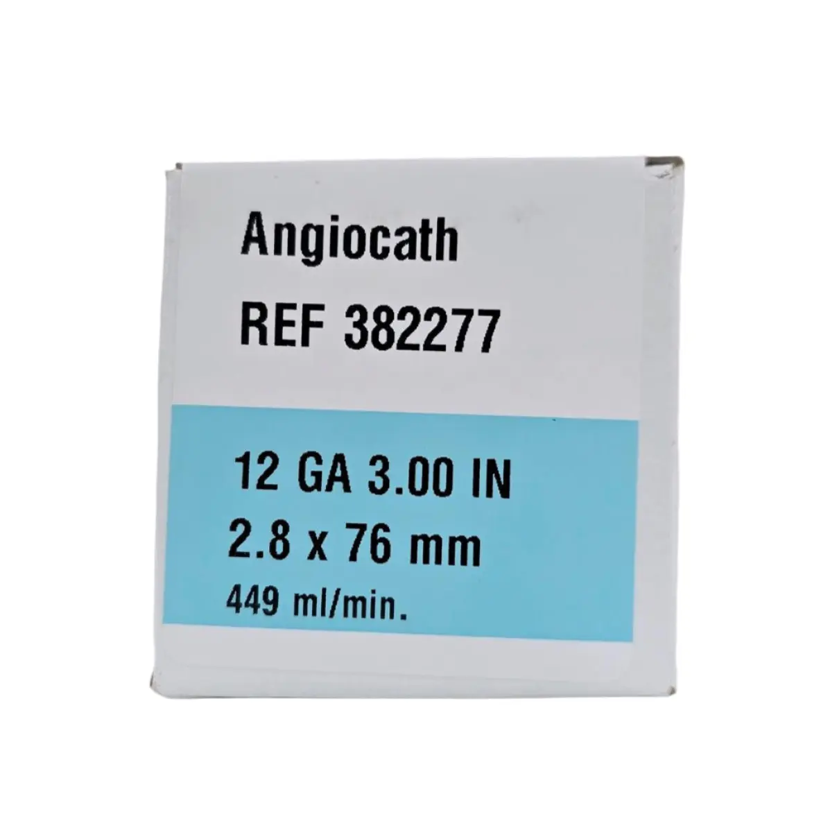 BD 382277 Angiocath I.V. Catheter for Special Placement 12G x 3" 10/BX