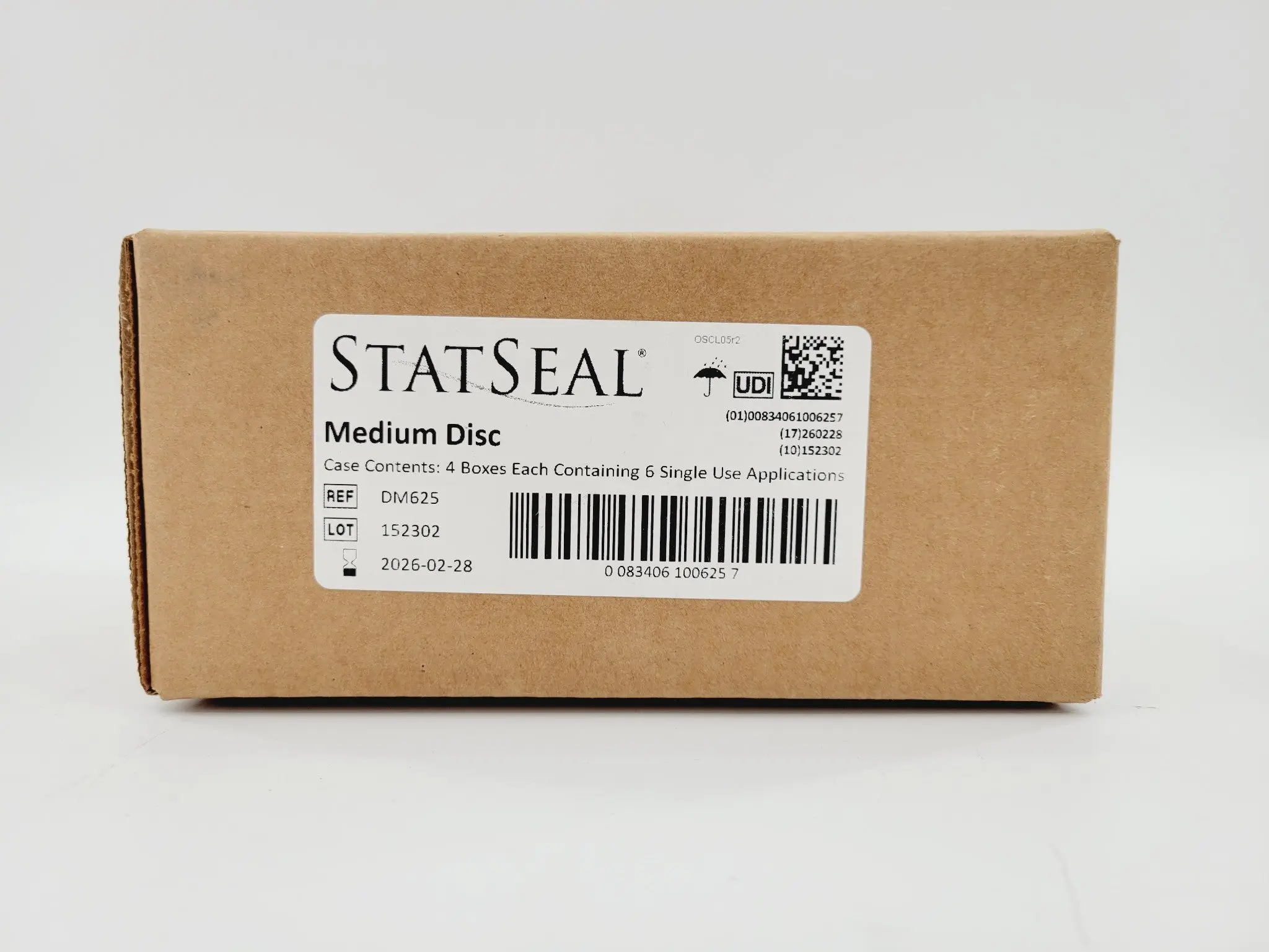 Biolife DM625 STATSEAL Medium Disc (6-9Fr.) CS/4 - Image 3
