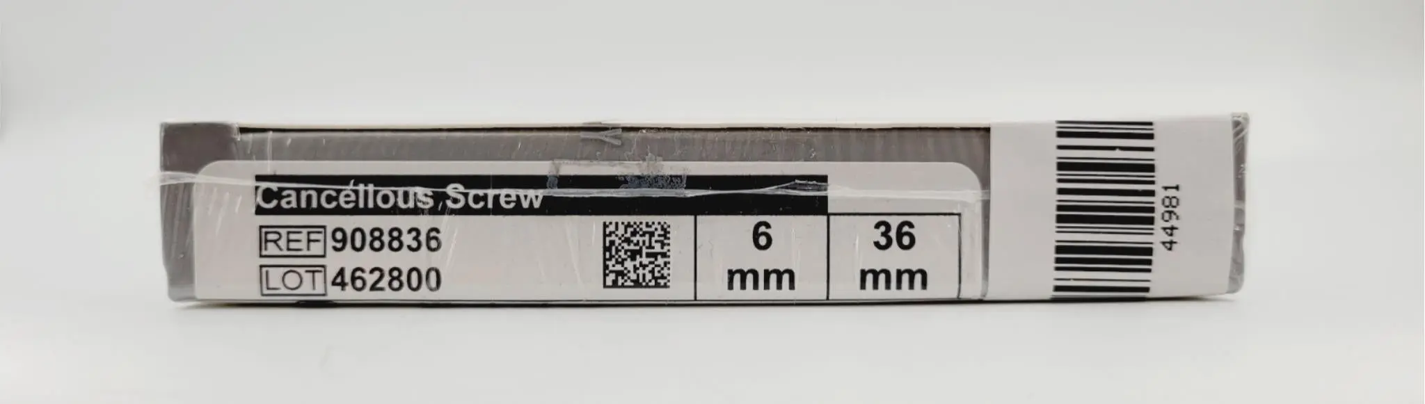 Biomet 908836 Ti-6AI-4V WasherLoc Cancellous Screw 6mm x 36mm - Image 3