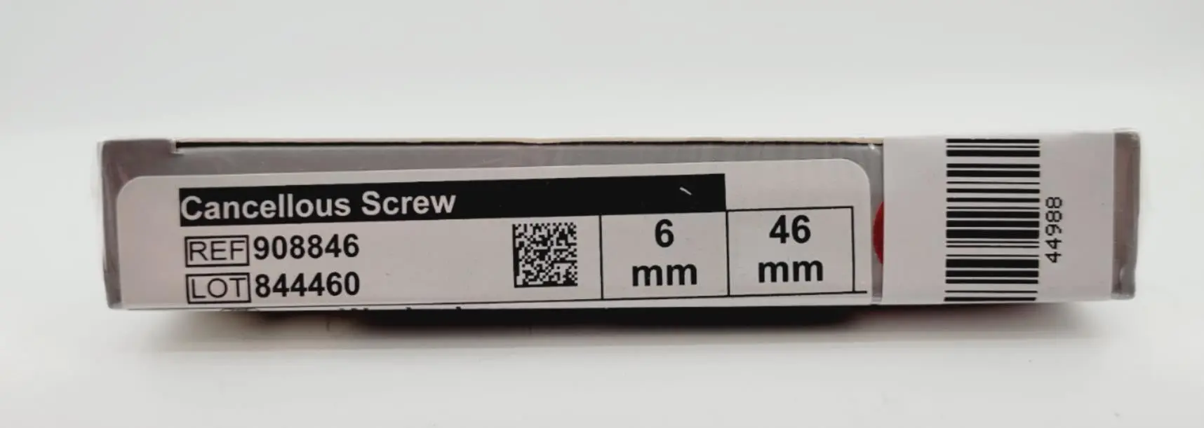 Biomet 908846 Ti-6AI-4V WasherLoc Cancellous Screw 6mm x 46mm - Image 3