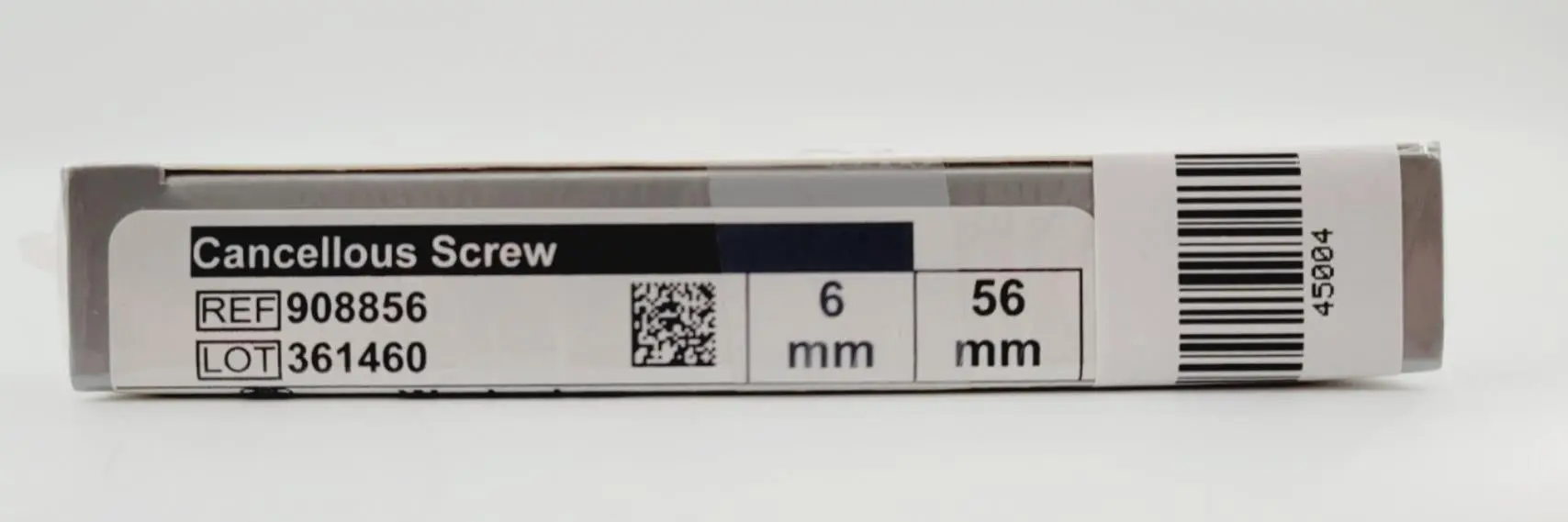 Biomet 908856 Ti-6AI-4V WasherLoc Cancellous Screw 6mm x 56mm - Image 3