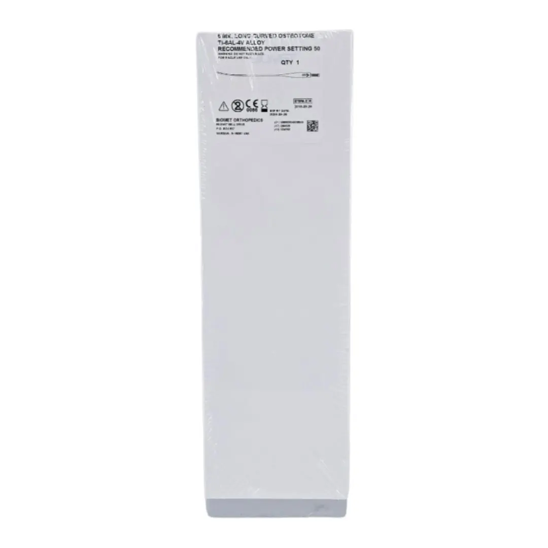 Biomet 423892 Ultra-Drive Tool 6mm Long Curved Osteotome