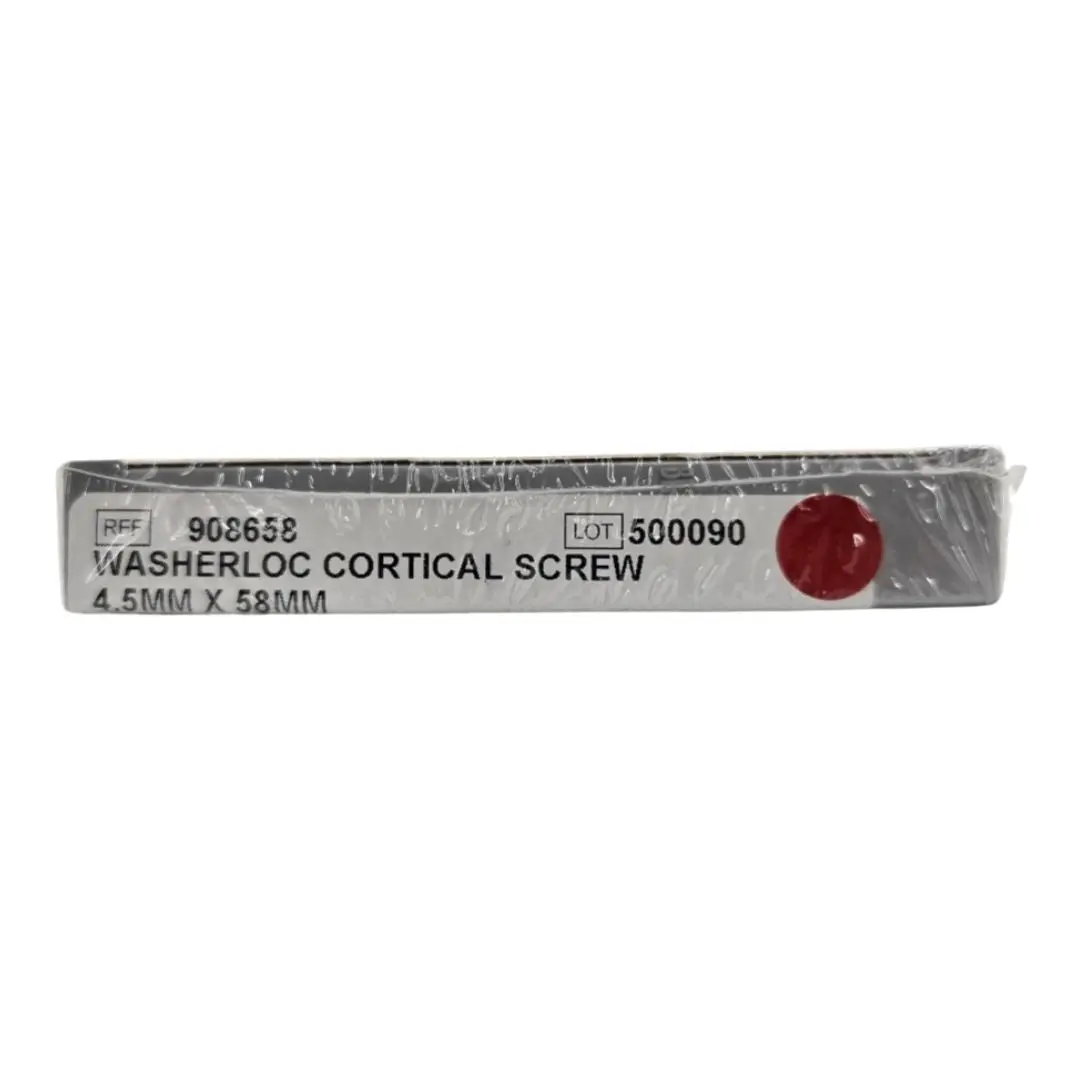 Biomet 908658 Washerloc Cortical Screw 4.5mm x 58mm