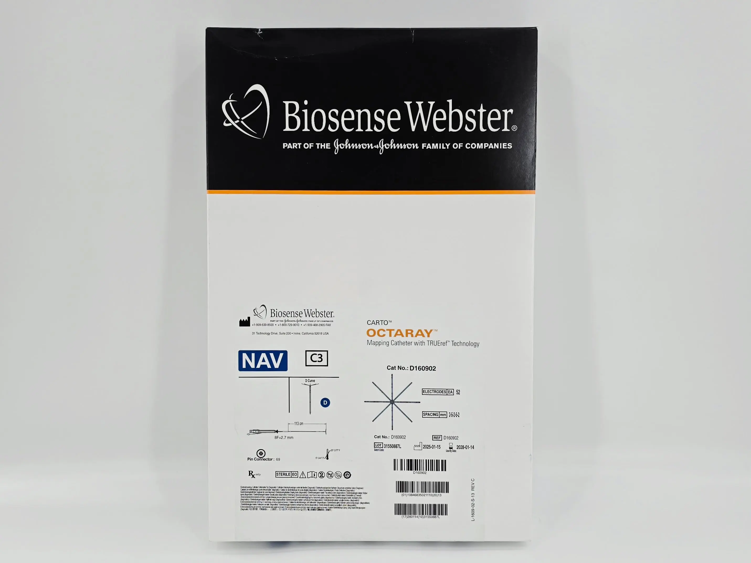 Biosense Webster D160902 OCTARAY Mapping Catheter w/ TRUref Technology - Image 2