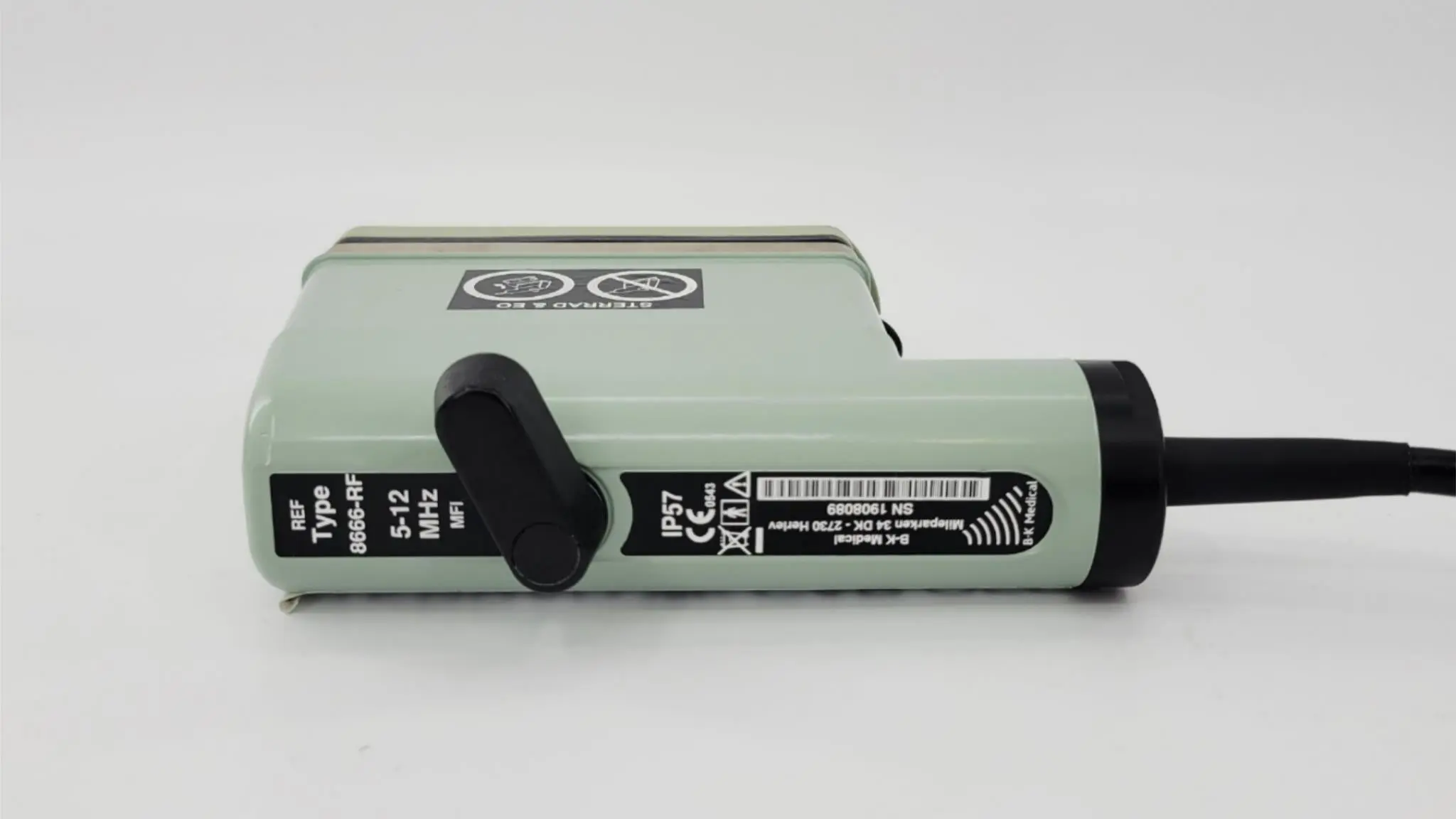 BK Medical 8666-RF 5-12 MHz 4-Way Laparoscopic Ultrasound Transducer w/ Access. - Image 12