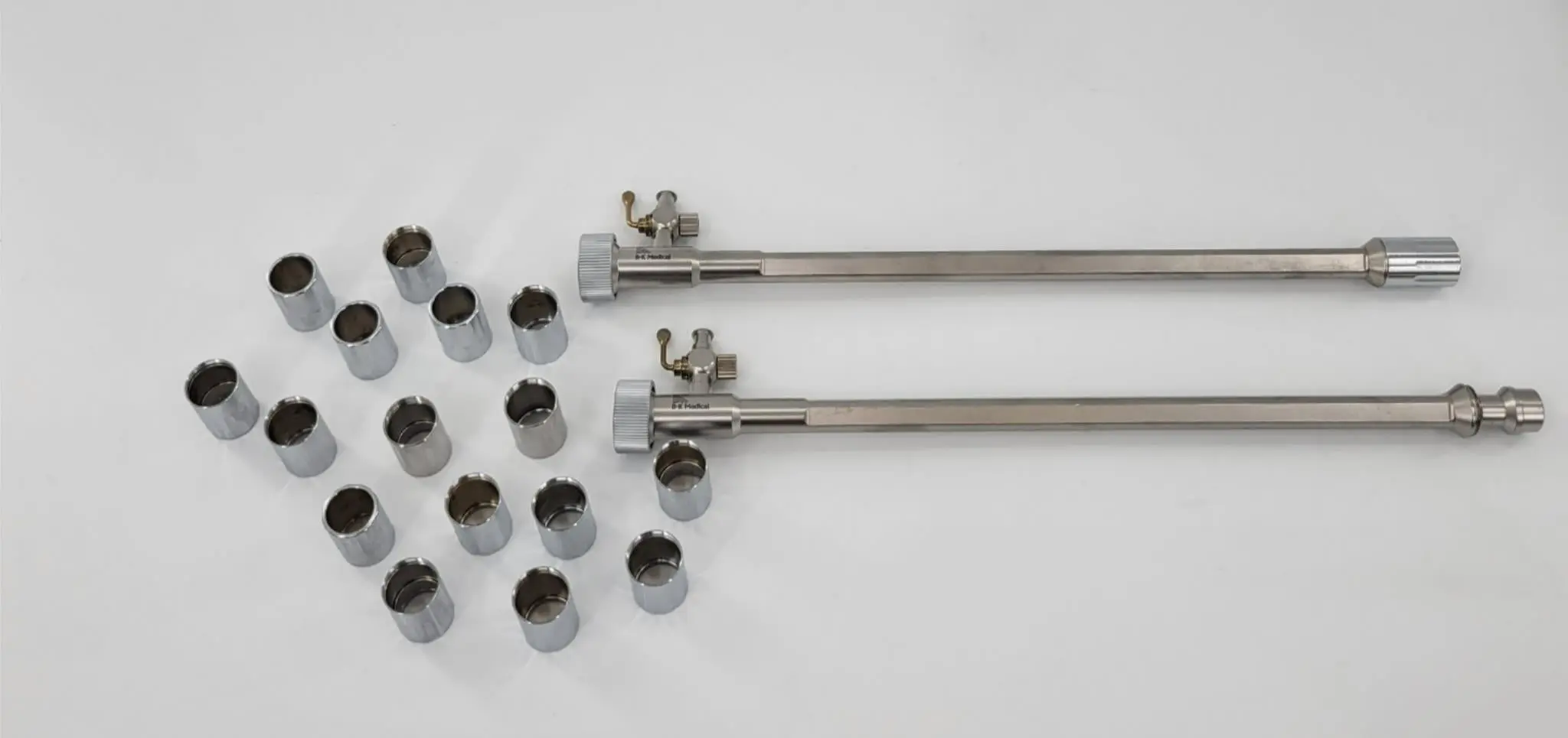 BK Medical 8666-RF 5-12 MHz 4-Way Laparoscopic Ultrasound Transducer w/ Access. - Image 5