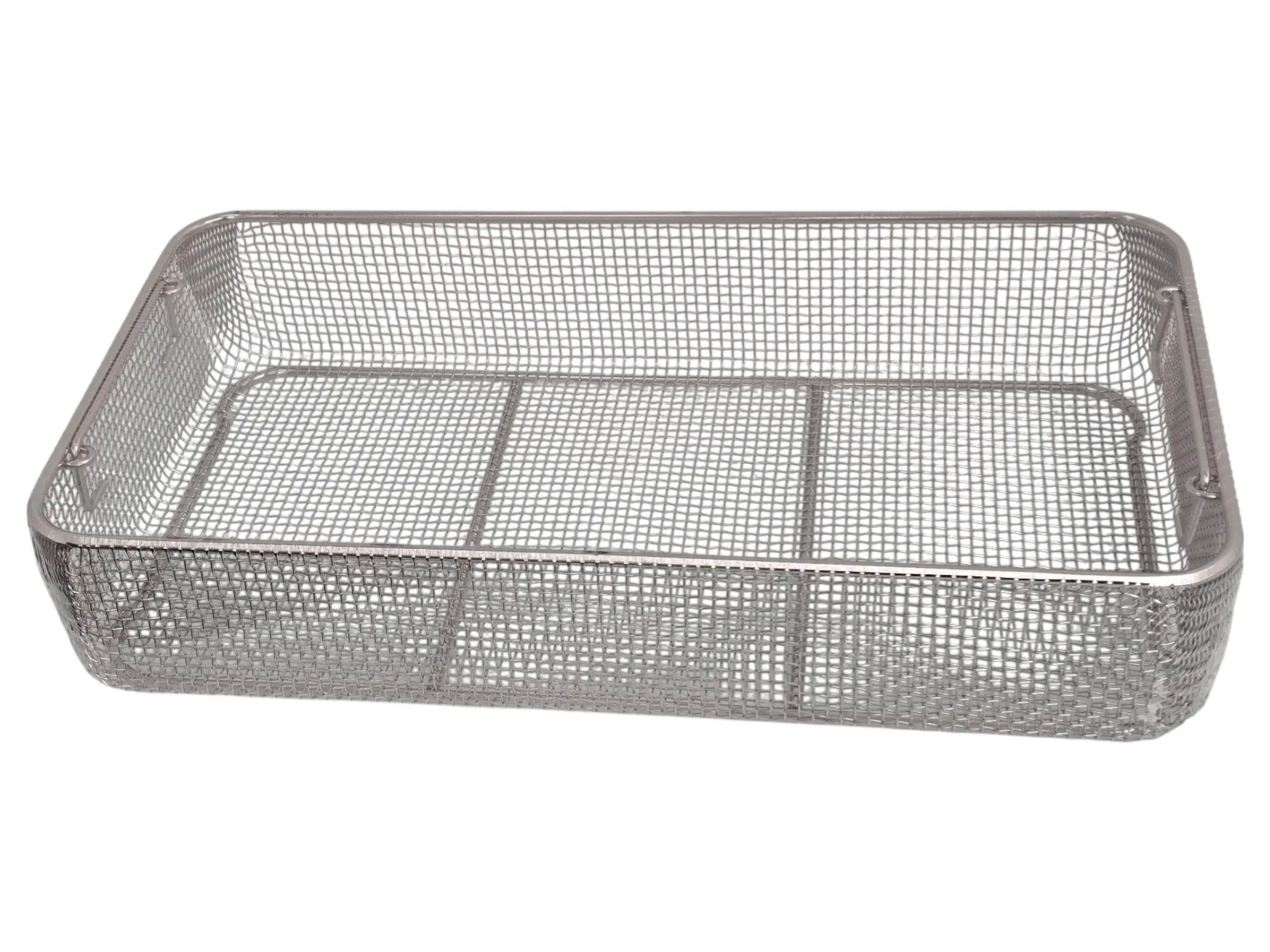 Blickman 7808SSC Stainless Steel Dual Basin Instrument Cart w/ Baskets and Pans - Image 7