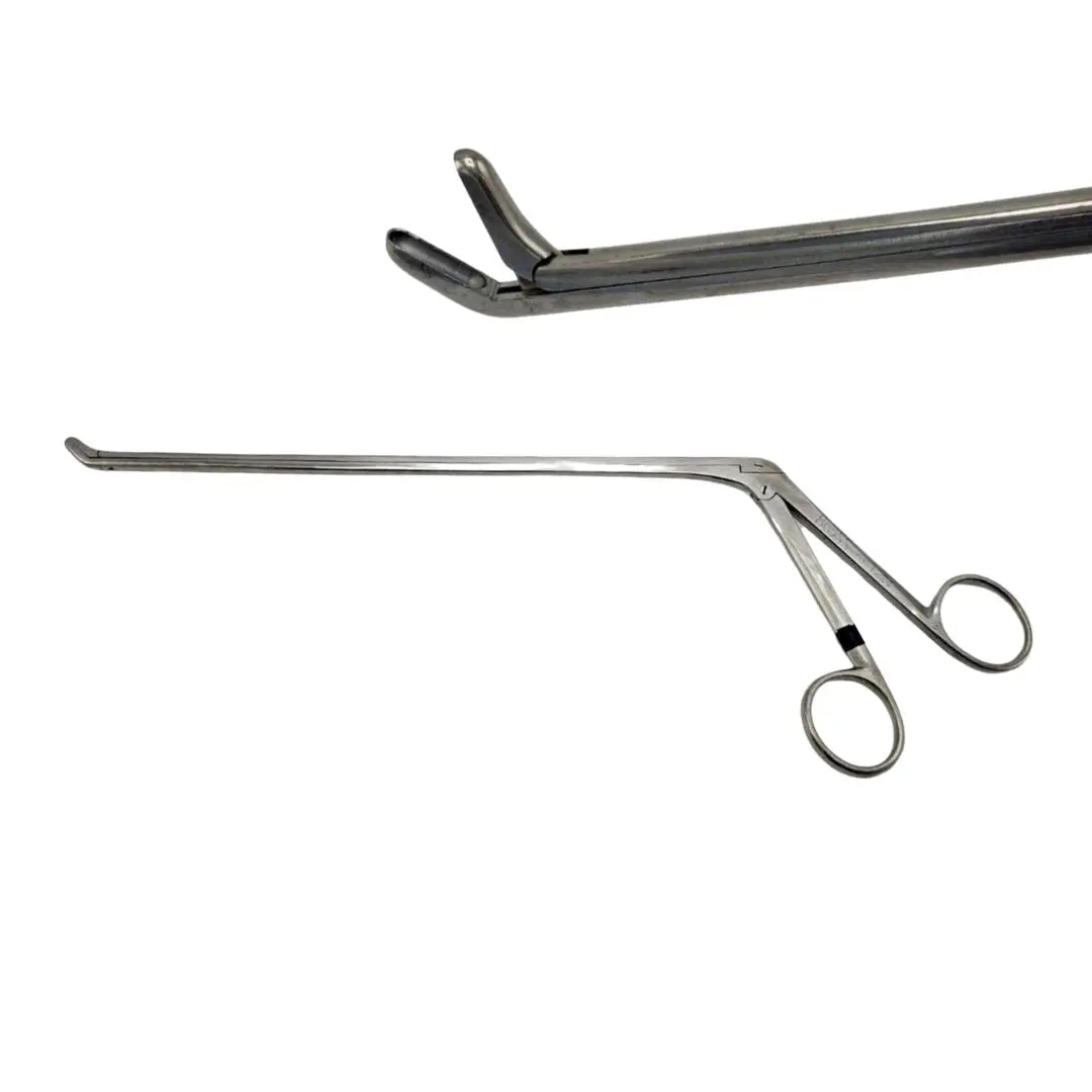 Boss 70-1224 Rongeur Purling IVD Standard 4mm Jaw Extended Shaft 12"