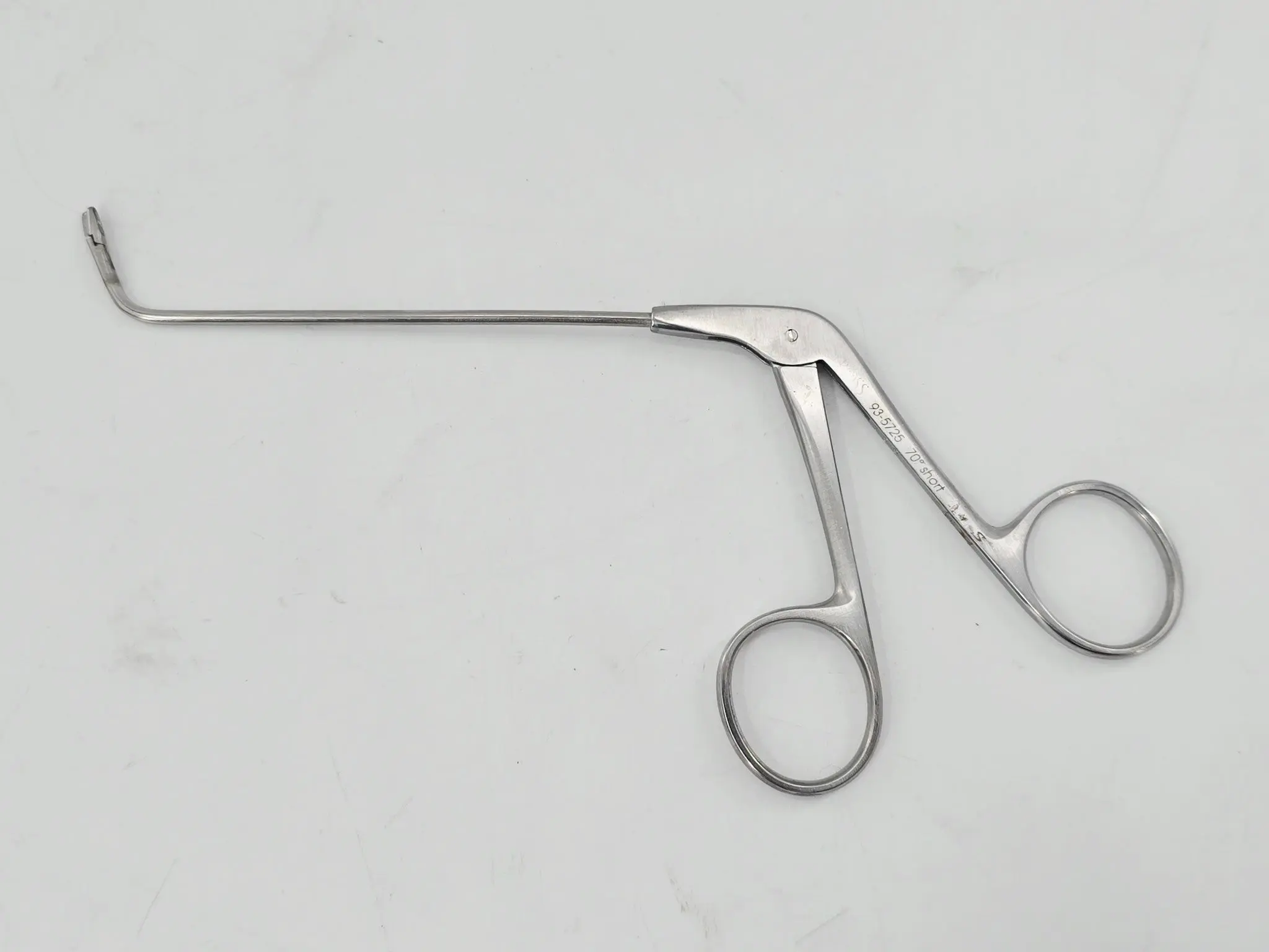 BOSS 93-5725 Rhino Biopsy Punch Forceps Short 70° Arthroscopy 7" - Image 2