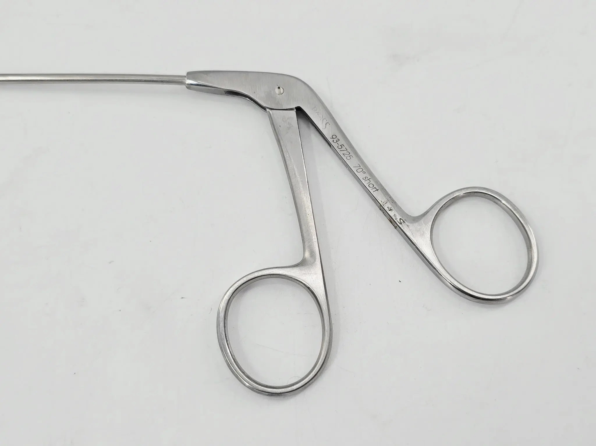 BOSS 93-5725 Rhino Biopsy Punch Forceps Short 70° Arthroscopy 7" - Image 3