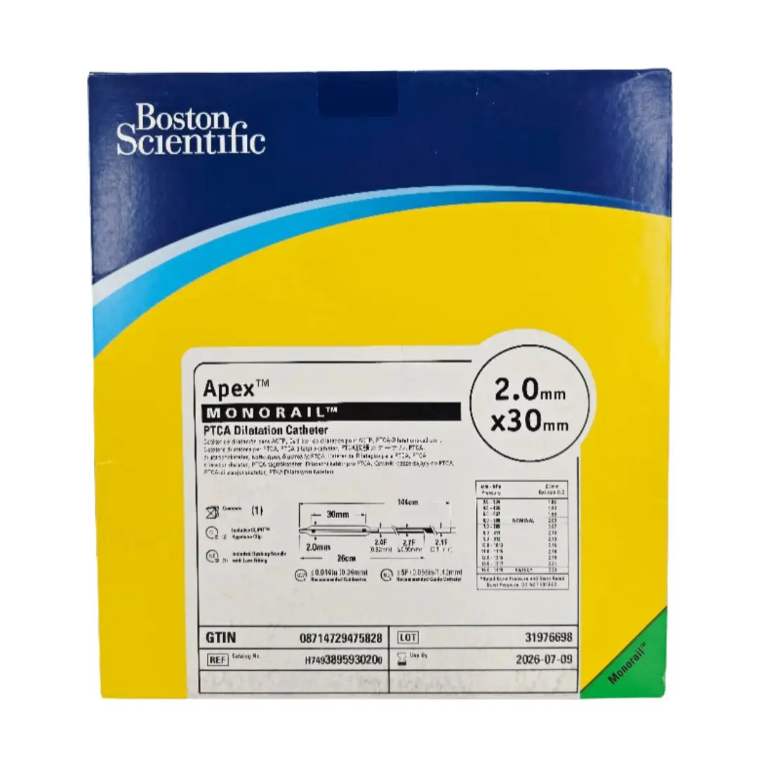 Boston Scientific H7493895930200 Apex Monorail PTCA Dilation Catheter 2.0mm x 30mm
