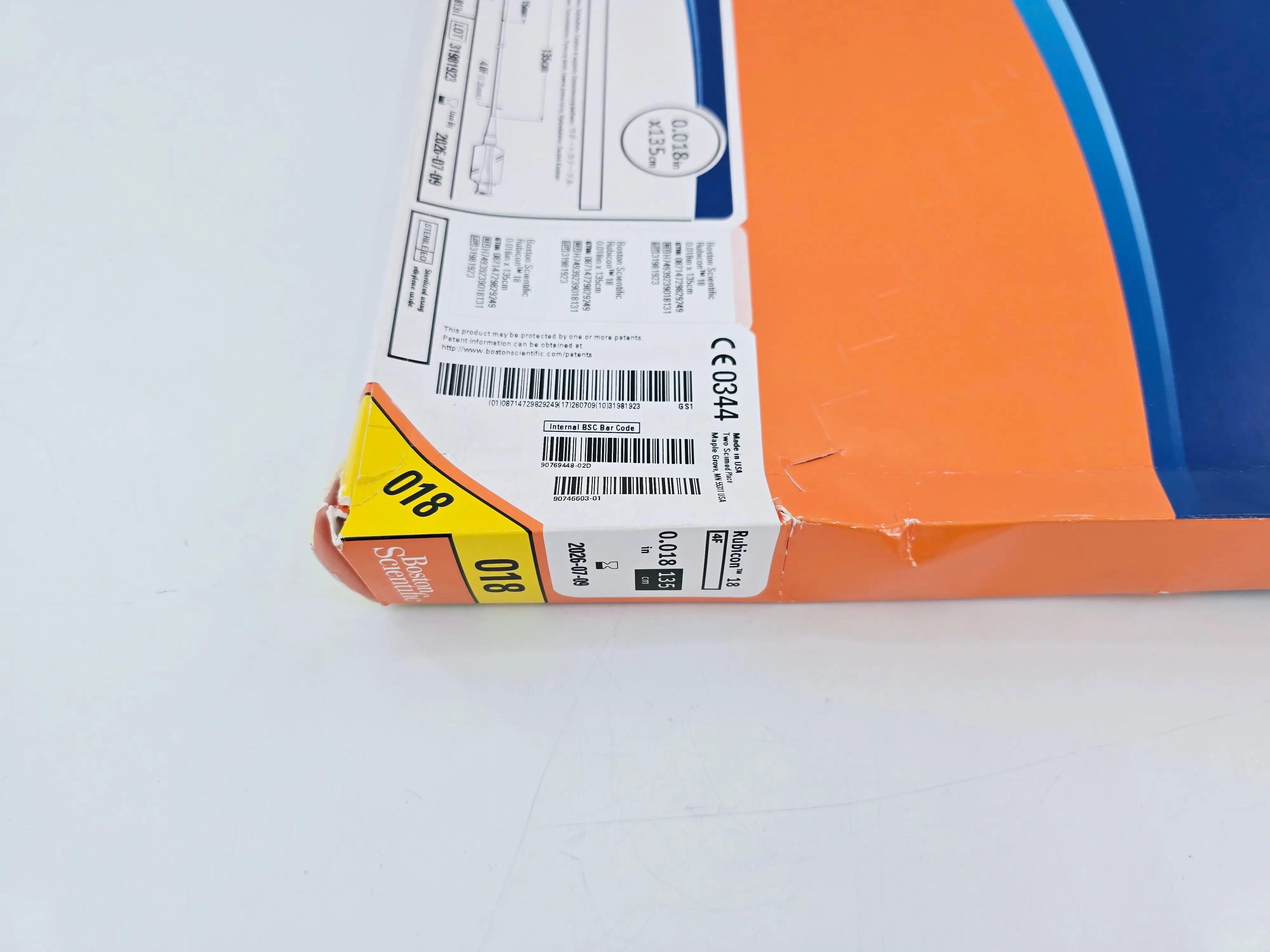 Boston Scientific H74939239018131 Rubicon 18 4F Support Catheter .018" x 135cm Box of 5 - Image 2