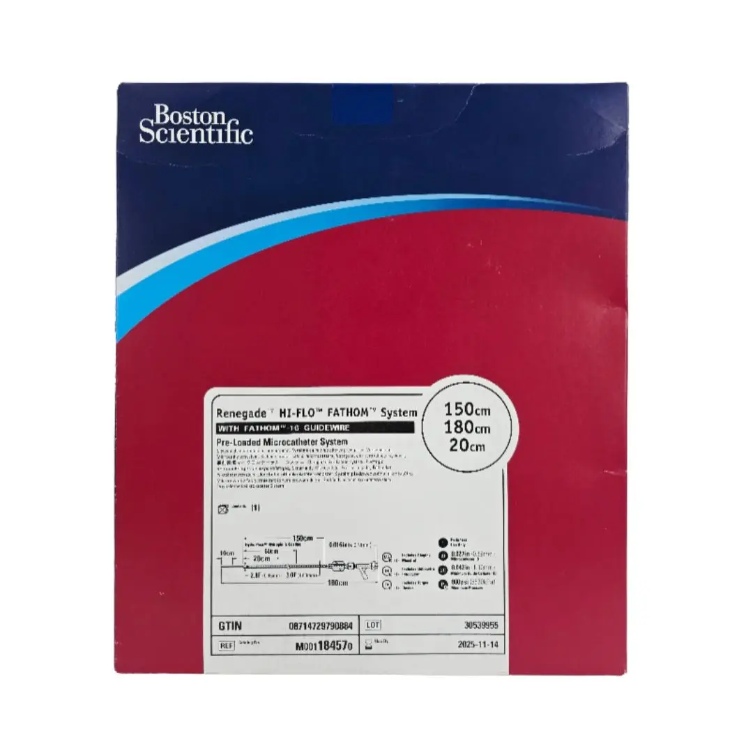 Boston Scientific M001184570 Renegade HI-FLO FATHOM System Pre-Loaded Microcatheter System 150cm 180cm 20cm