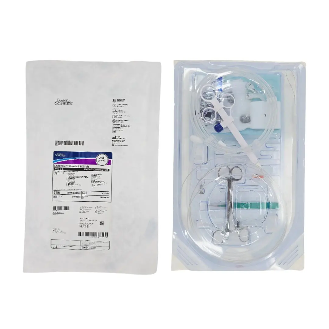 Boston Scientific M00509060 EndoVive Standard PEG Kit 24F (8mm) Percutaneous Endoscopic Gastronomy Kit ENFit Connector 1/EA
