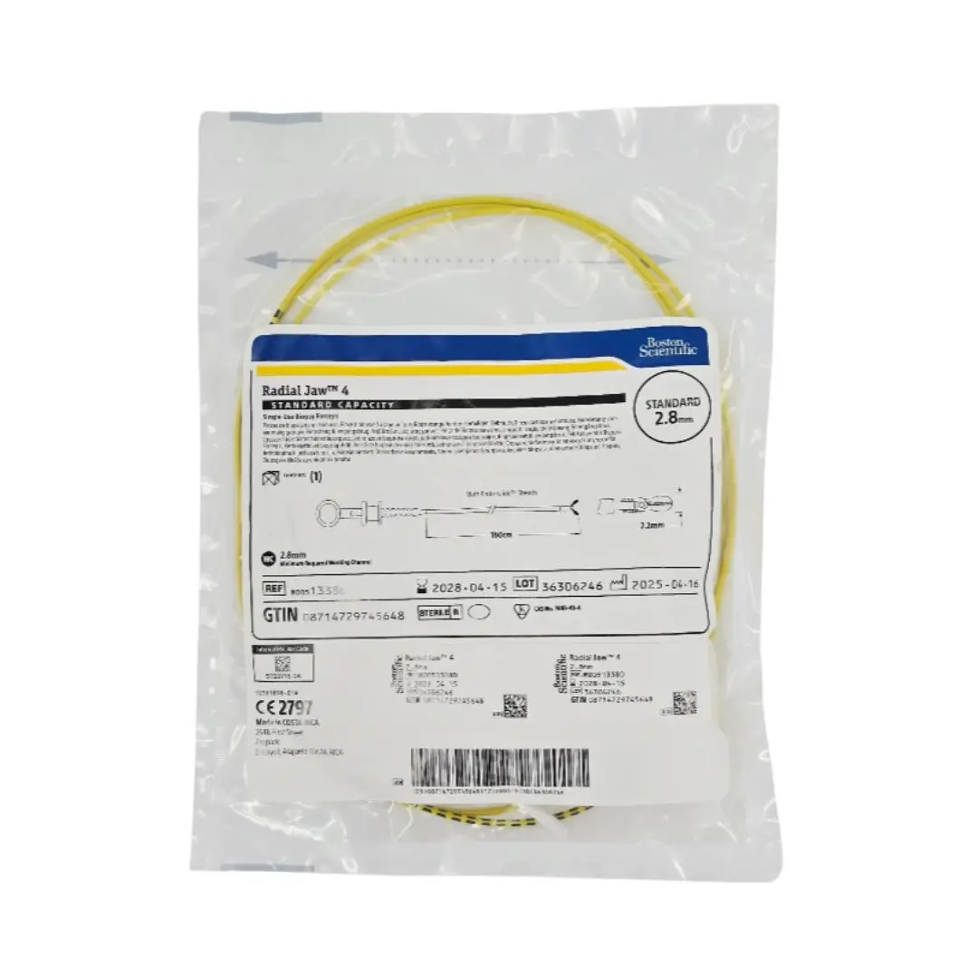 Boston Scientific M00513380 Radial Jaw 4 Single-Use Biopsy Forceps 2.8mm Standard Capacity 1/EA