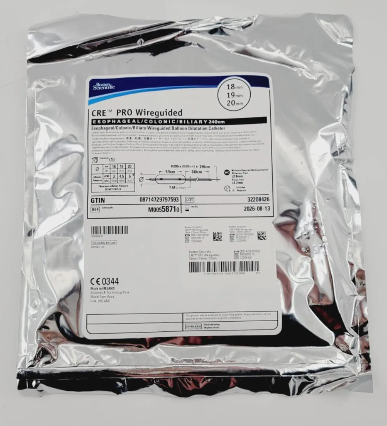 Boston Scientific M00558710 Esophageal/Colonic/Biliary Wireguided Balloon - Image 3