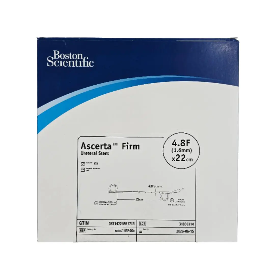 Boston Scientific M0061456400 Ascerta Firm Ureteral Stent 4.8F x 22cm