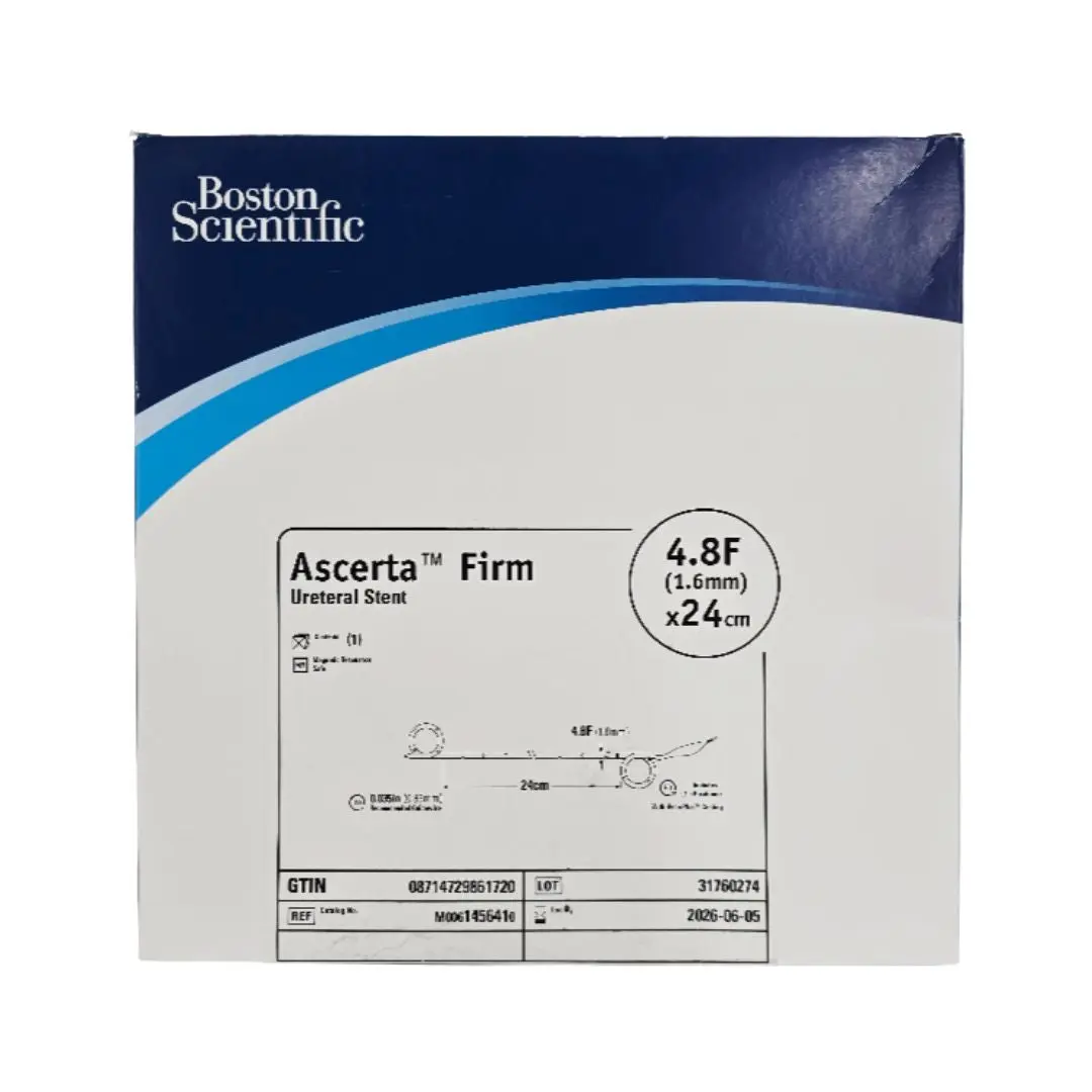 Boston Scientific M0061456410 Ascerta Firm Ureteral Stent 4.8F x 24cm