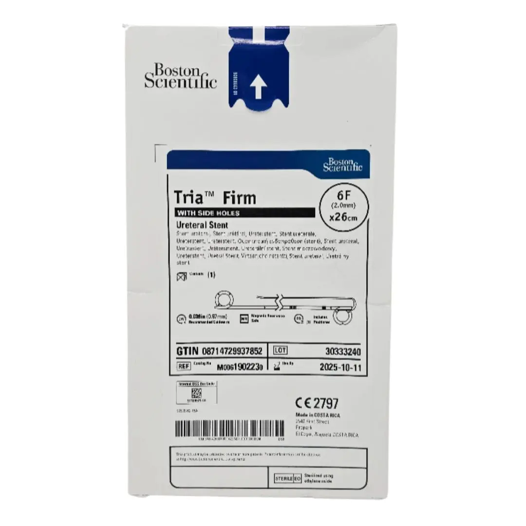 Boston Scientific M0061902230 Tria Soft Ureteral Stent w/ Side Holes 6F x 26cm