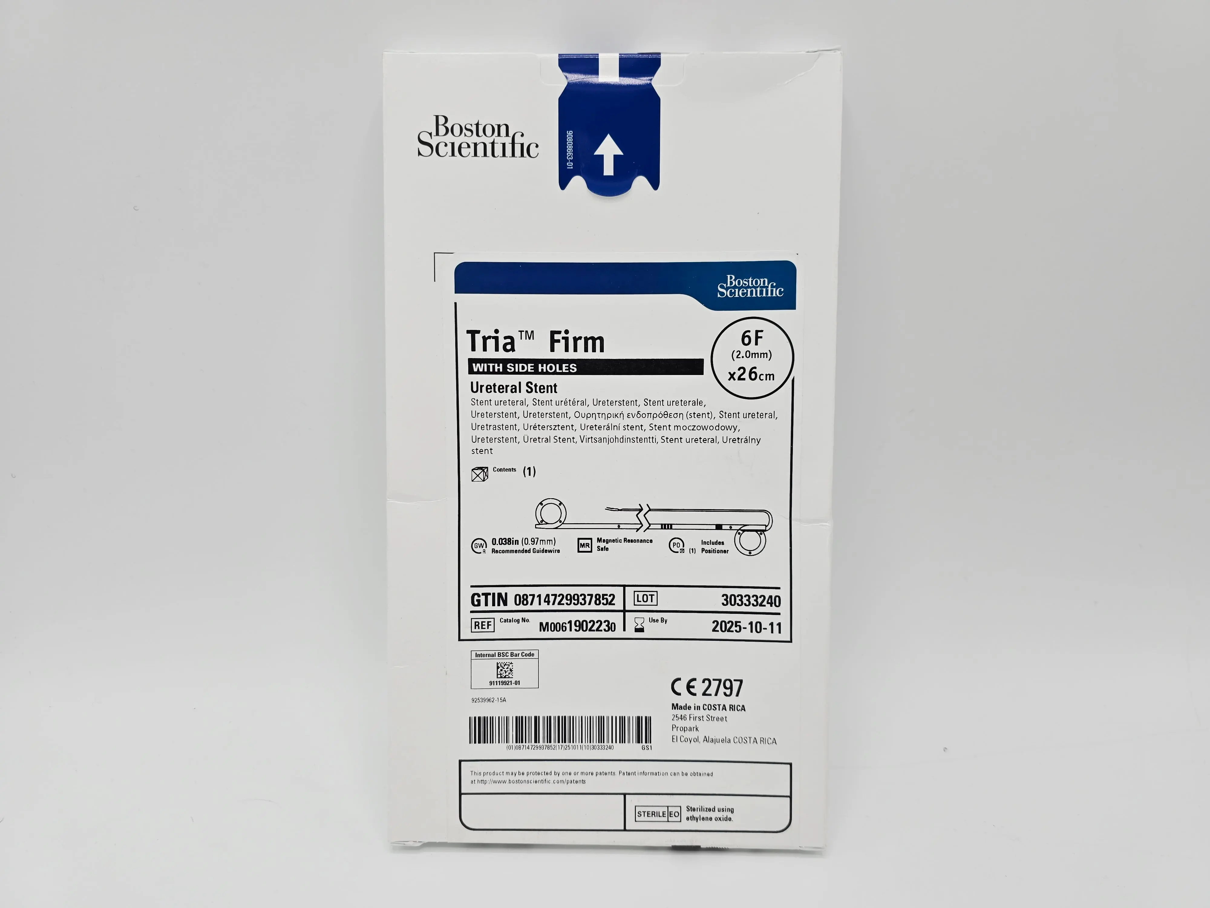 Boston Scientific M0061902230 Tria Soft Ureteral Stent w/ Side Holes 6F x 26cm - Image 2