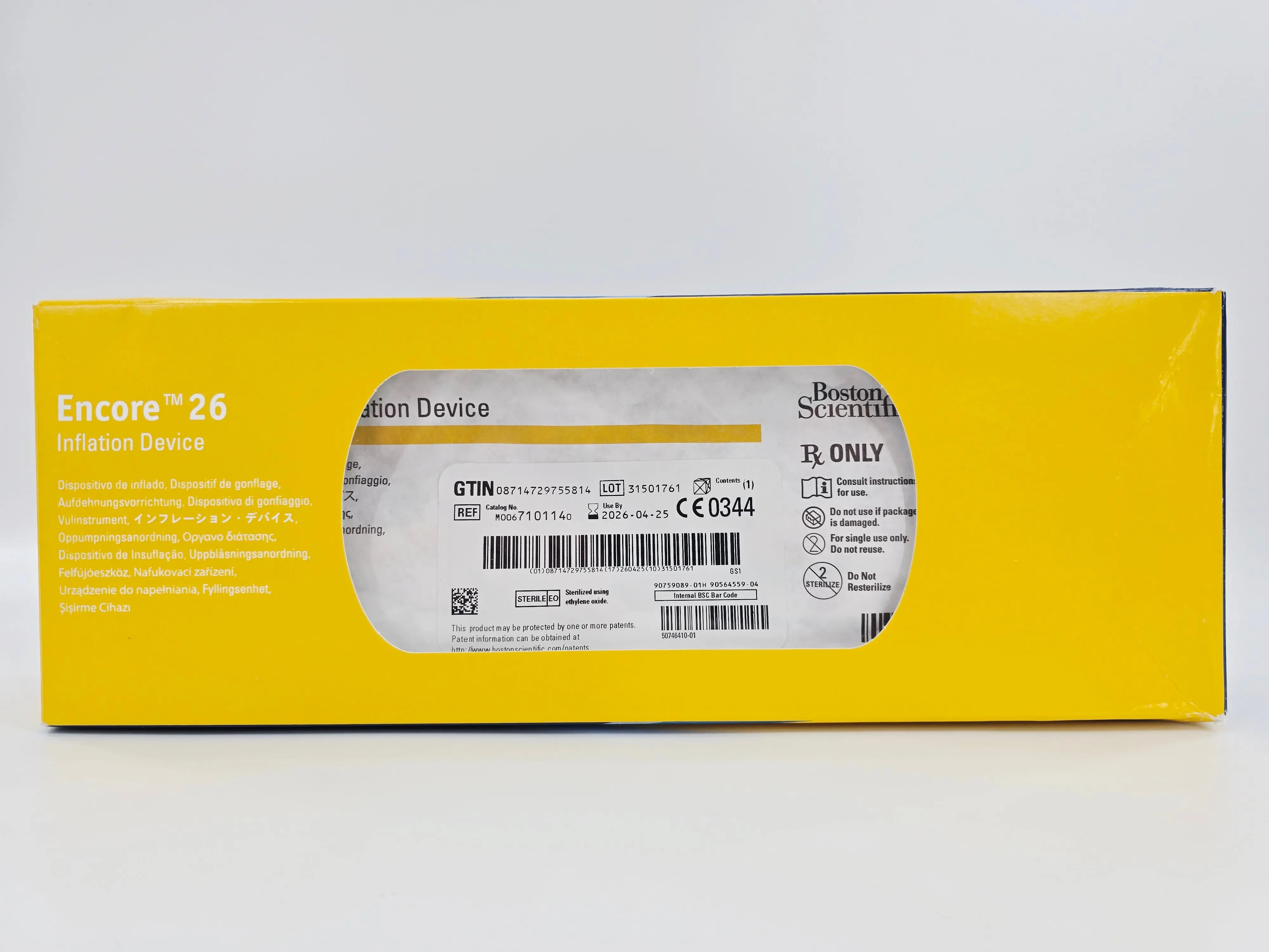 Boston Scientific M0067101140 Encore 26 Inflation Device BX/1 - Image 2