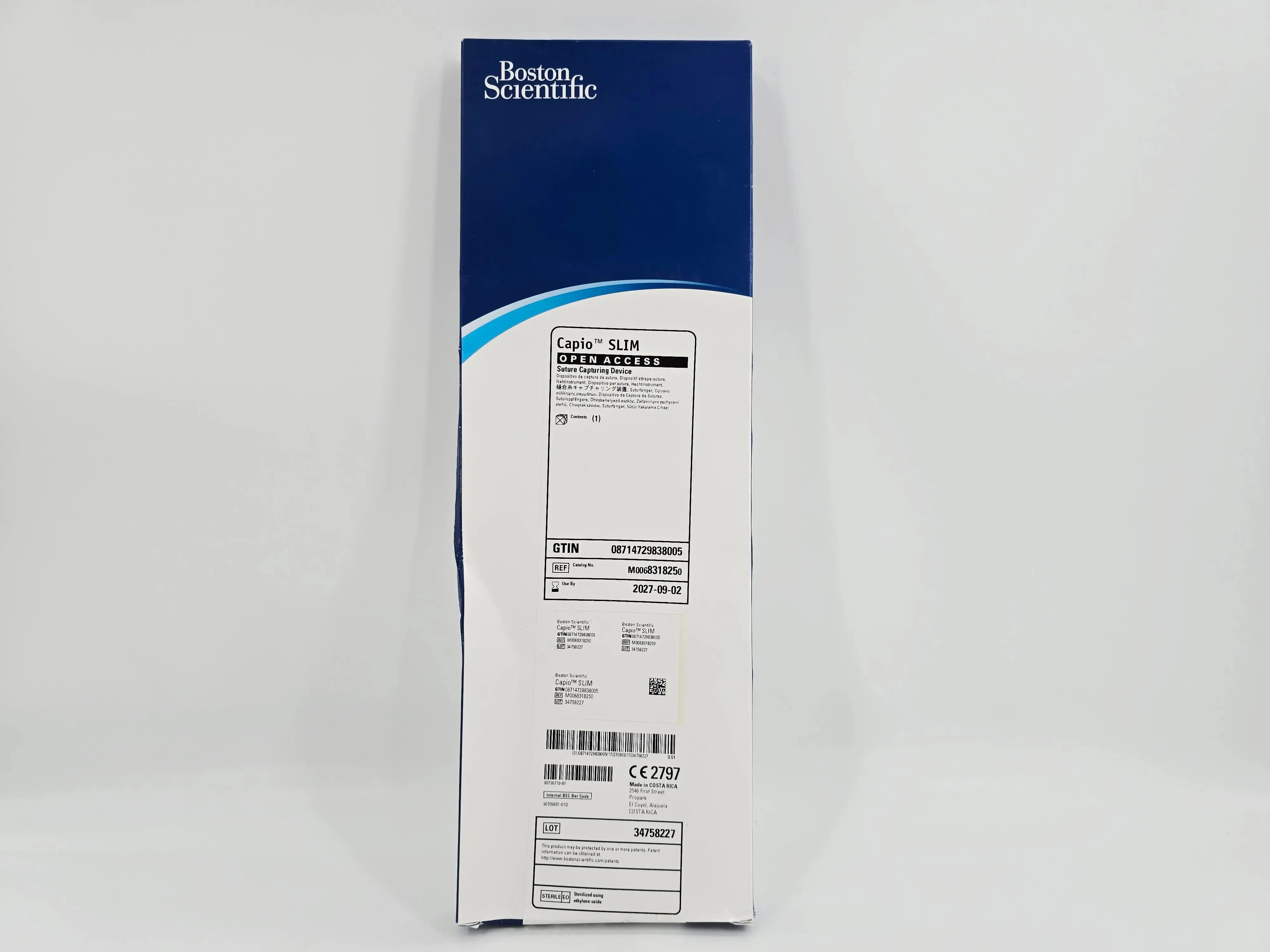 Boston Scientific M0068318250 Capio SLIM Open Access Suture Capturing Device 1/EA - Image 2