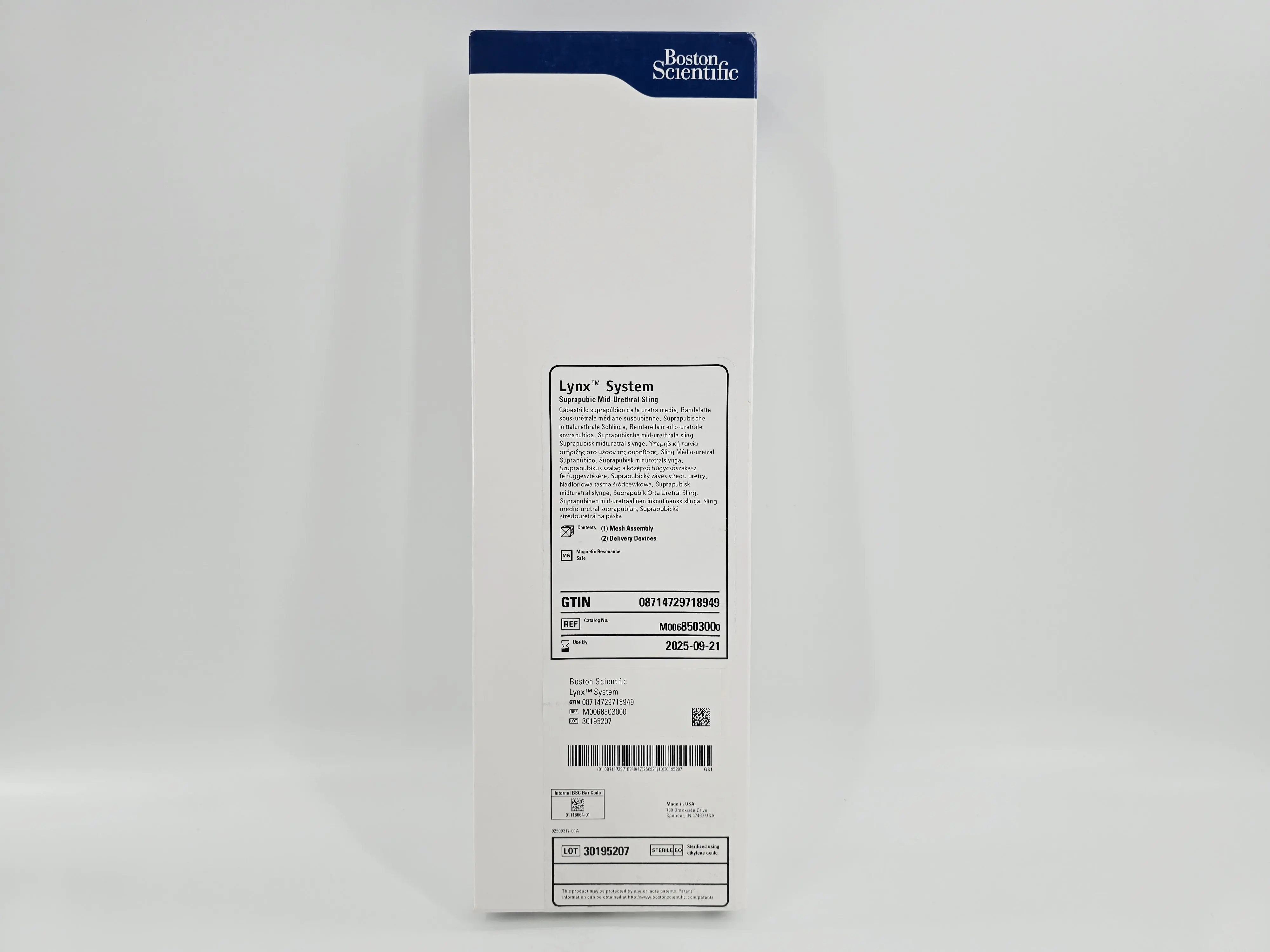 Boston Scientific M0068503000 Lynx System Suprapubic Mid-Uretheral Sling - Image 2