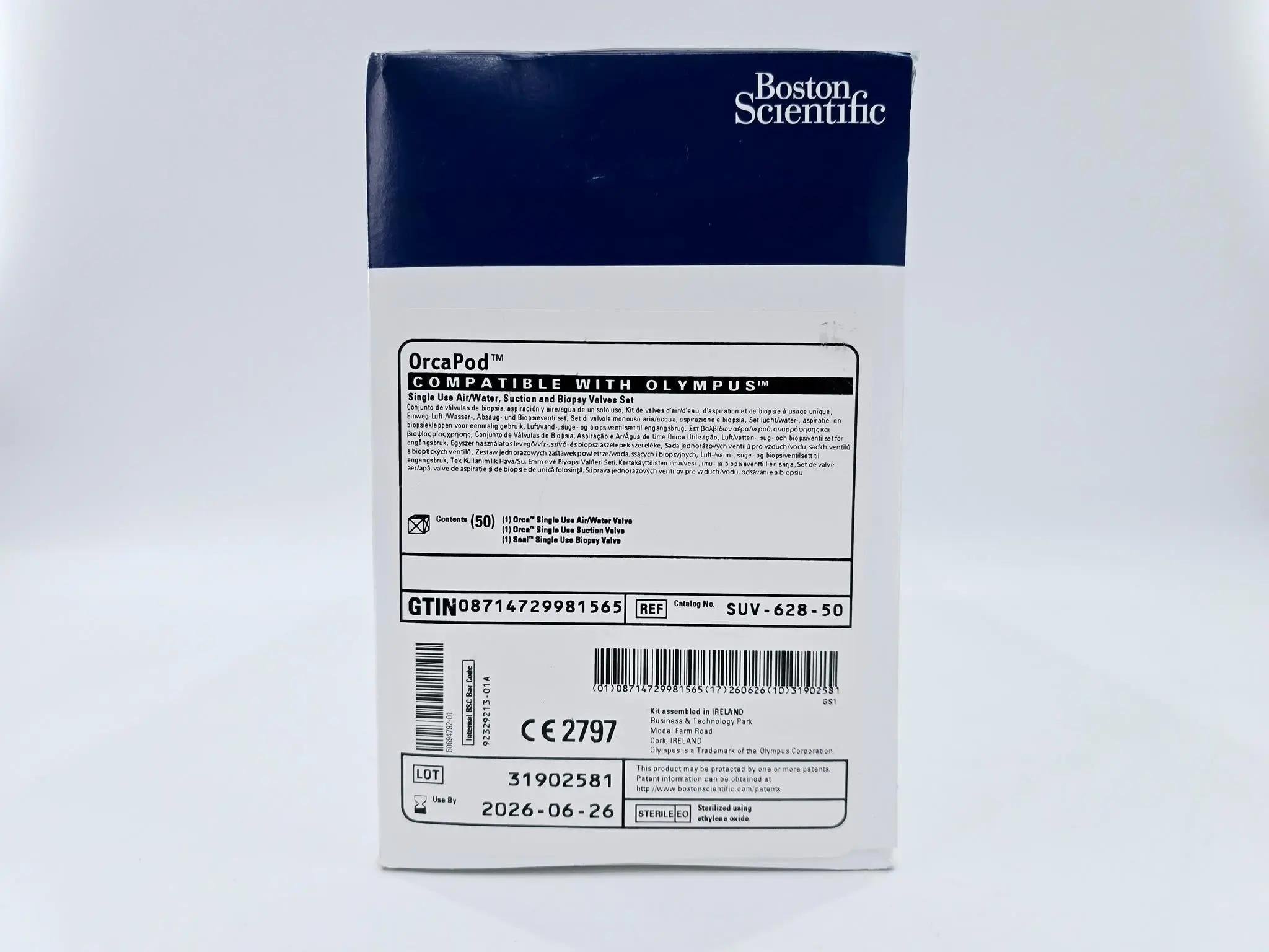 Boston Scientific SUV-628-50 OrcaPod Air/Water Suction and Biopsy Compatibile with Olympus BX/50 - Image 2