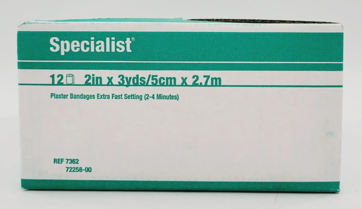 BSN Medical 7362 Specialist Plaster Bandages X-Fast Setting 2" x 3yds 12 Rolls - Image 3