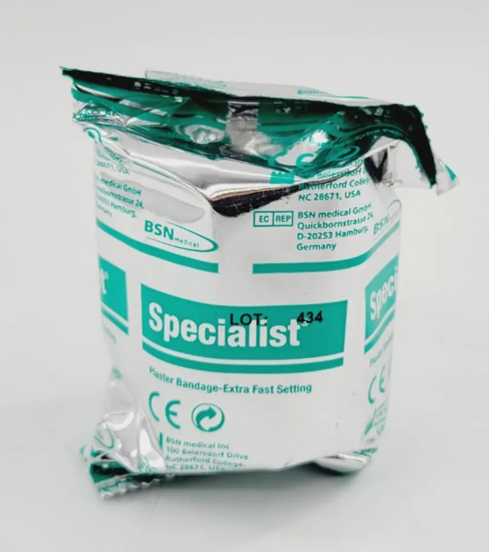 BSN Medical 7362 Specialist Plaster Bandages X-Fast Setting 2" x 3yds 12 Rolls - Image 4