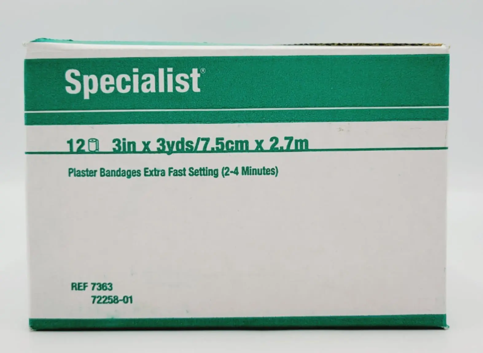 BSN Medical 7363 Specialist Plaster Bandages  X-Fast Setting 3" x 3yds 12 Rolls - Image 3