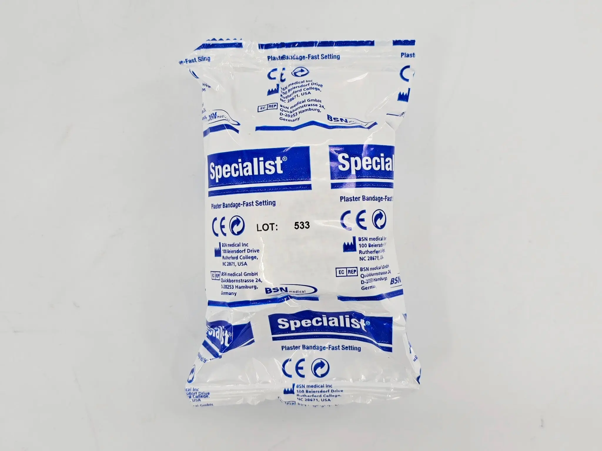 BSN Medical 7372 Specialist Plaster Bandages Fast Setting 2in x 3yds BX/12 - Image 3