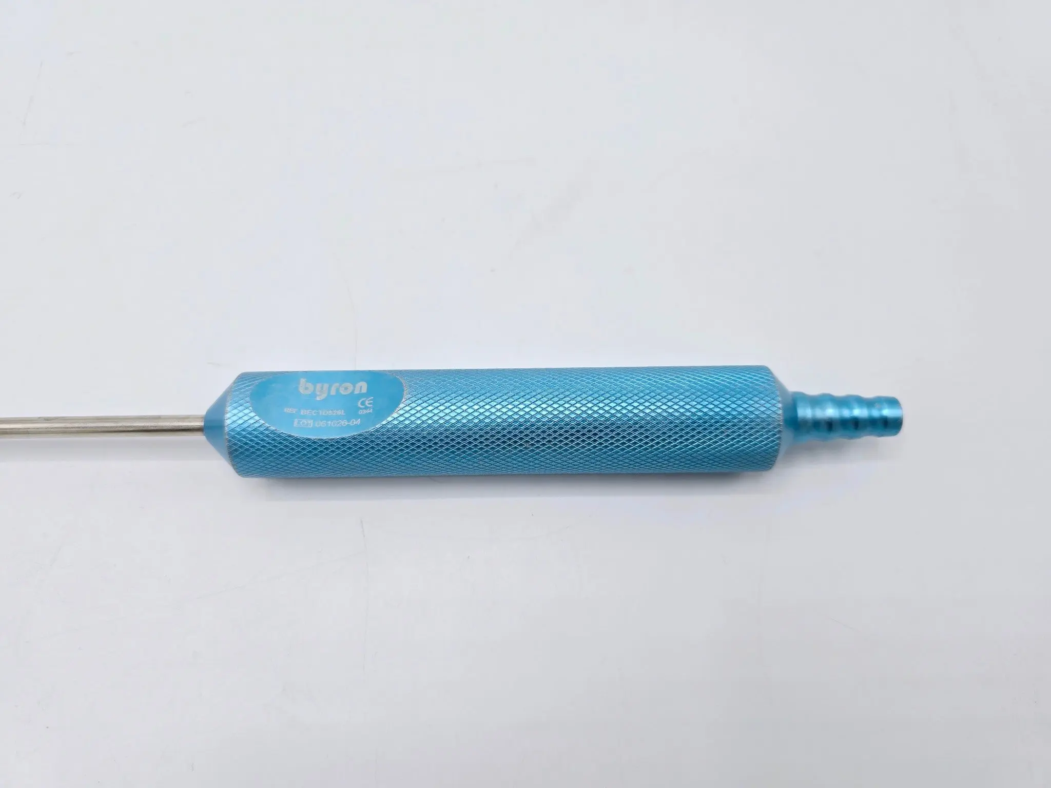 Byron BECTD526L 5mm x 26cm Becker Tear Drop Large Handle Liposuction Cannula 16-3/4" - Image 3