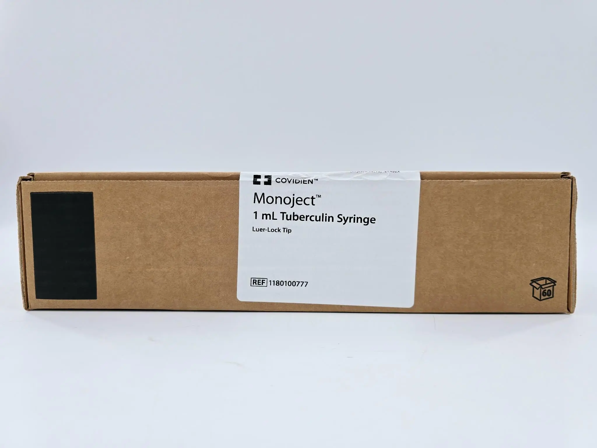 Cardinal Health 1180100777 1mL Tuburculin Syringe w/ Luer-Lock Tip Box of 60 - Image 3