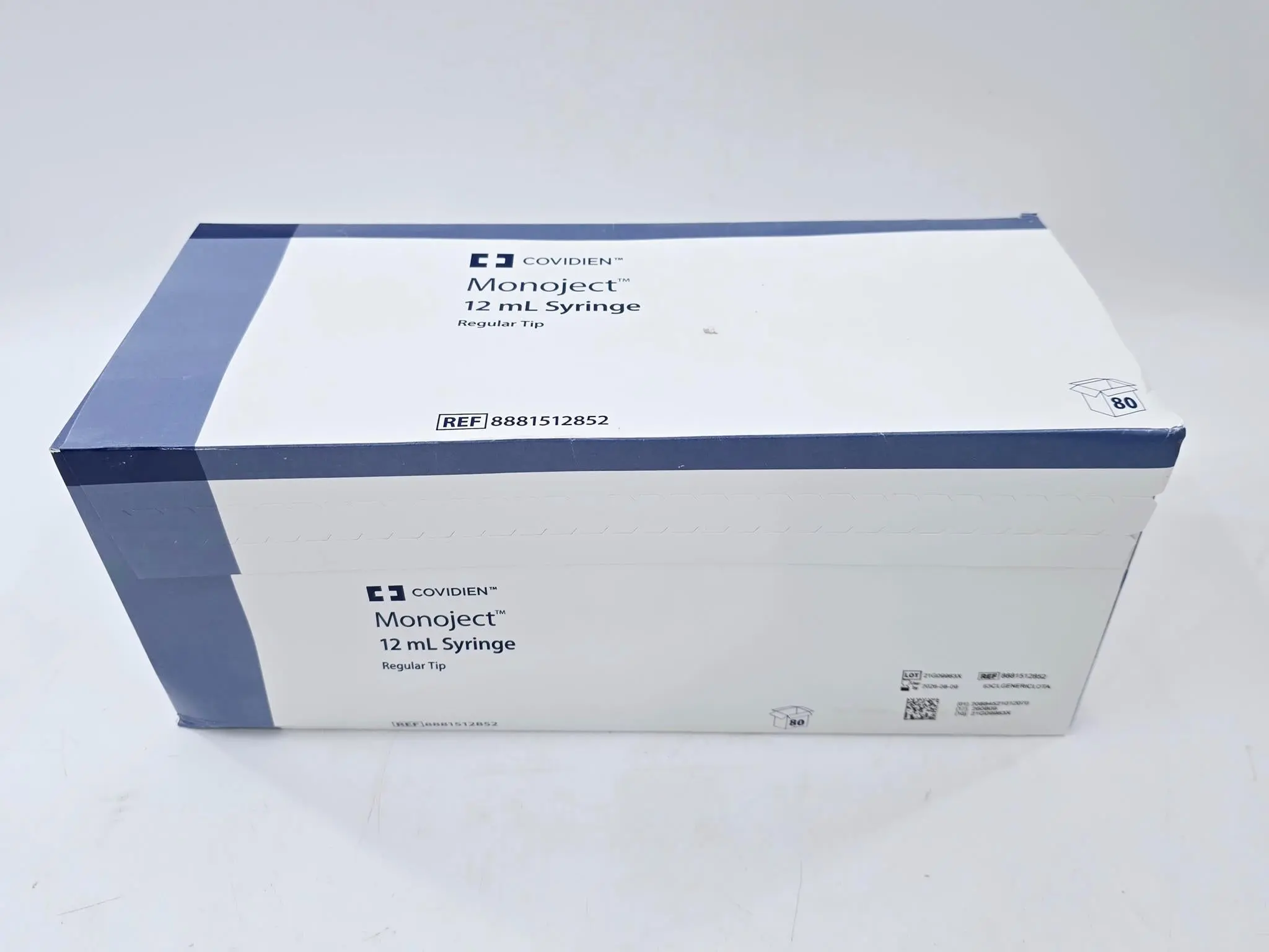 Cardinal Health 8881512852 Monoject 12mL Syringe Regular Tip Box Of 80 - Image 3
