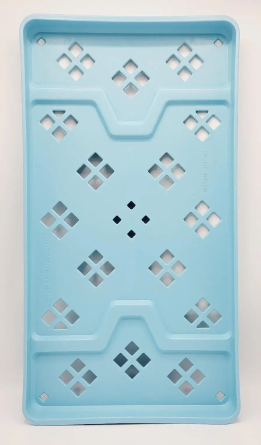 Cardinal Health Instrument Transport Tray Large Blue 22-1/4" x 11-3/4" x 1-1/2" - Image 3