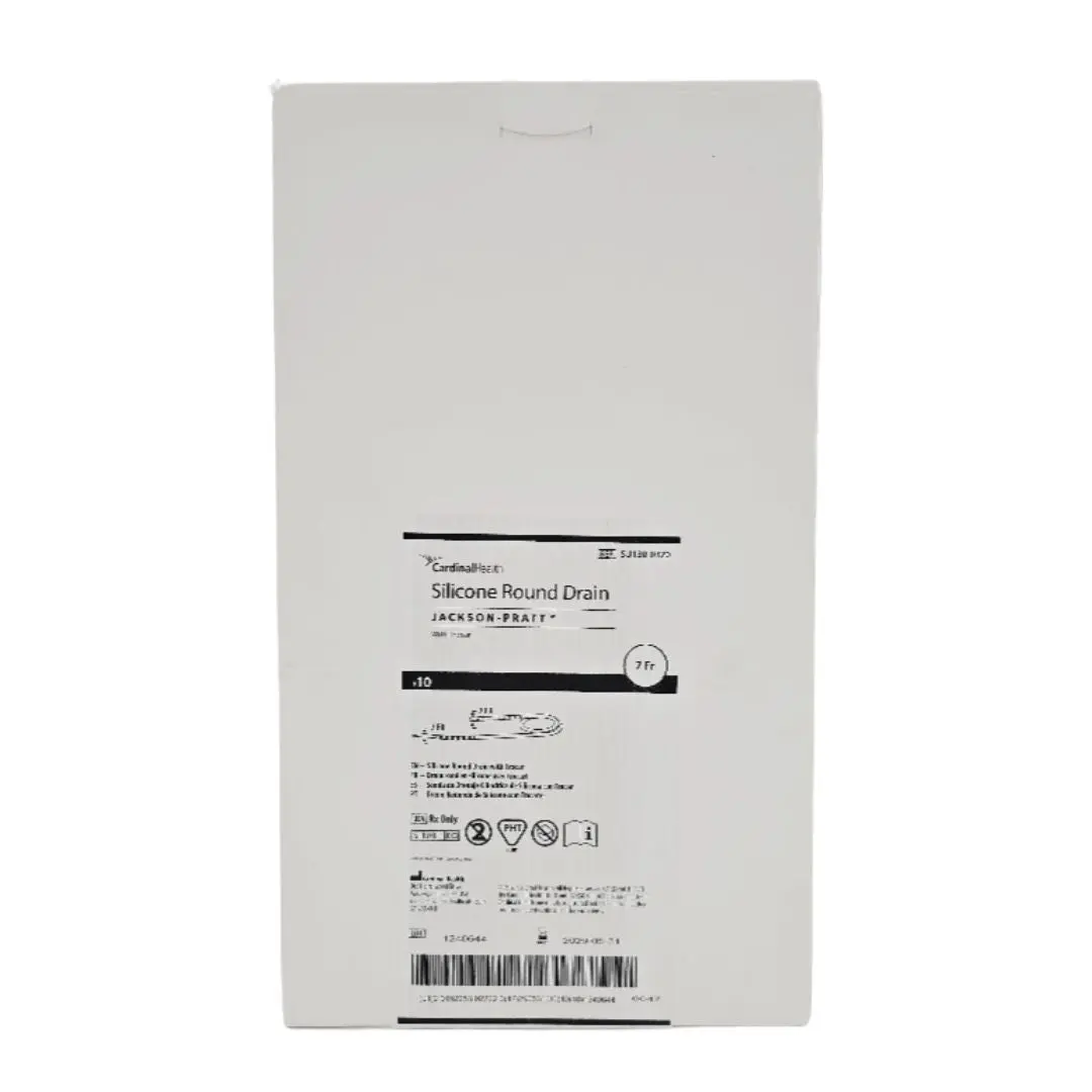 Cardinal Health SU130-0320 Jackson-Pratt Silicone Round Drain w/ Trocar 7Fr. BX/10