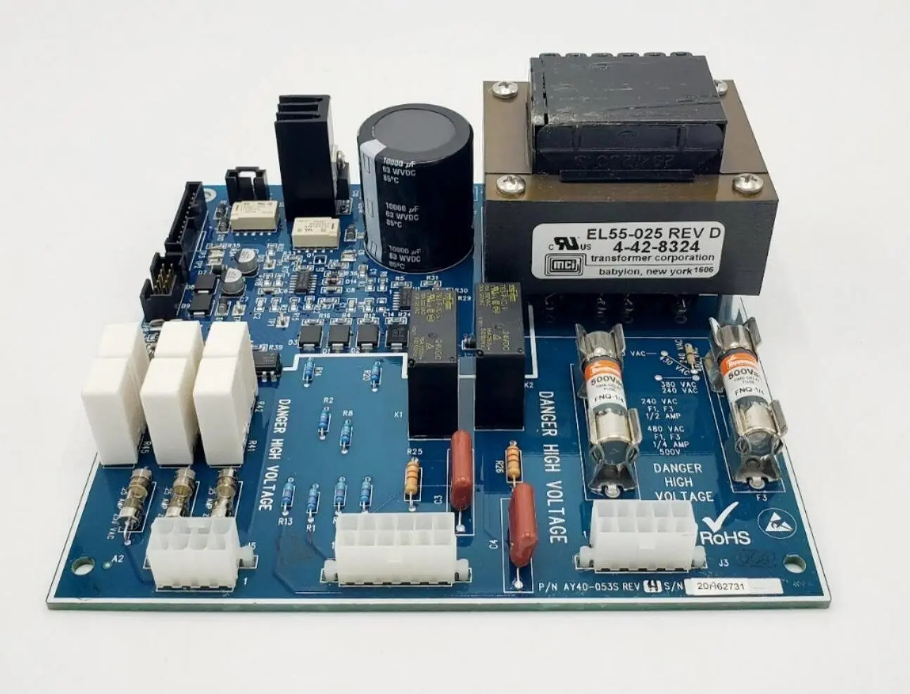 Carestream AY40-053S Rev H Imaging Machine Line Motor Assembly Board - Image 2