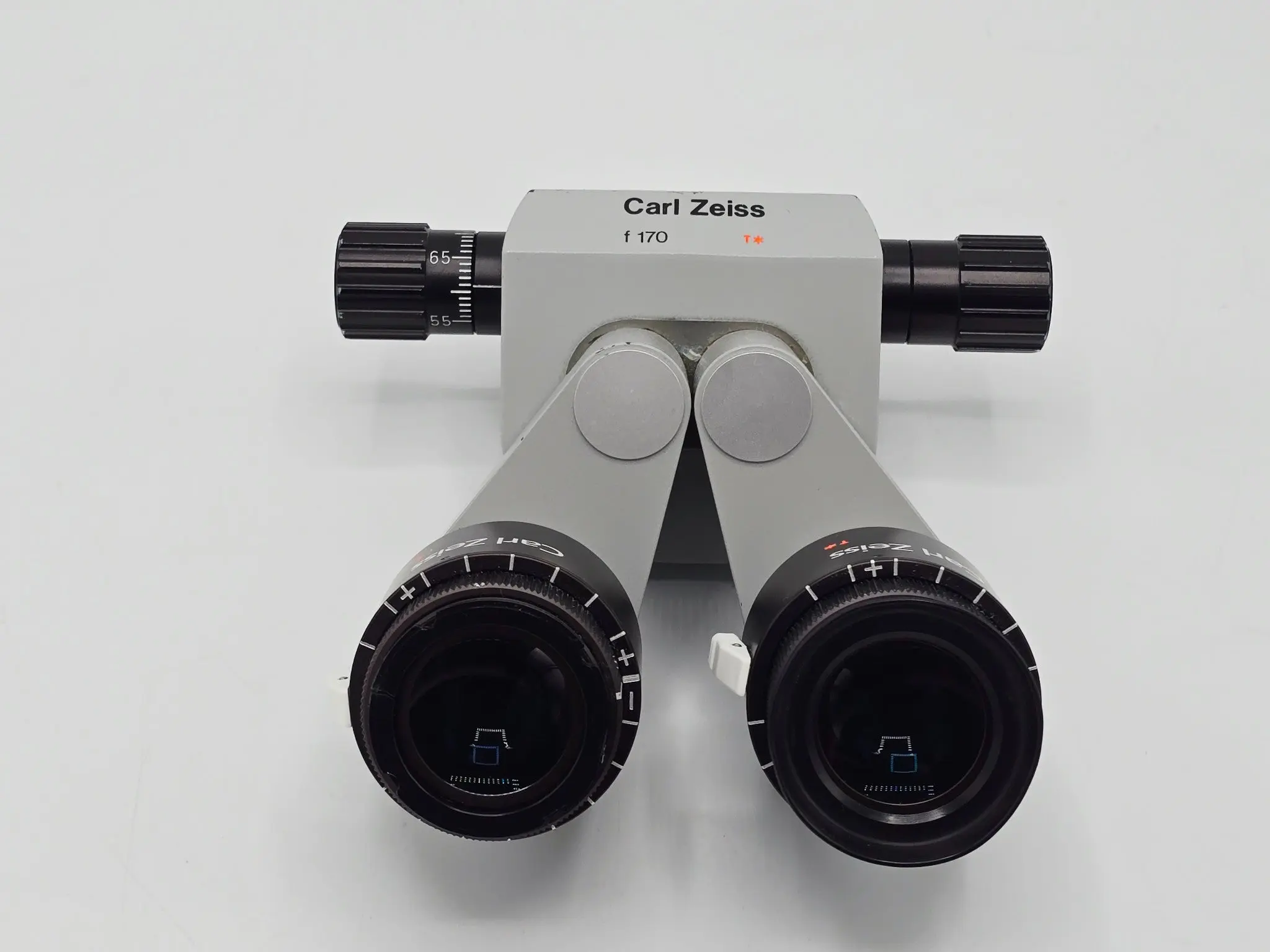 Carl Zeiss f=170 Binocular Microscope Head w/ 10x/21B Eyepieces - Image 3