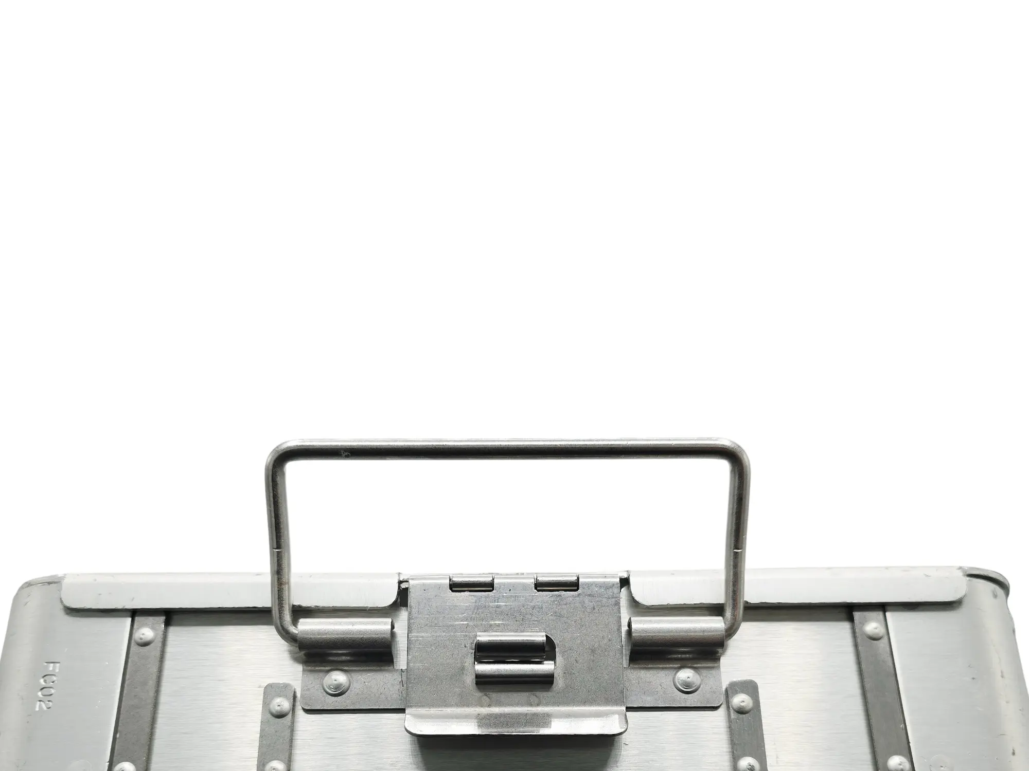 Case Medical Instrument Sterilization Tray w/ Lid Perforated 23" x 11" x 3" - Image 3
