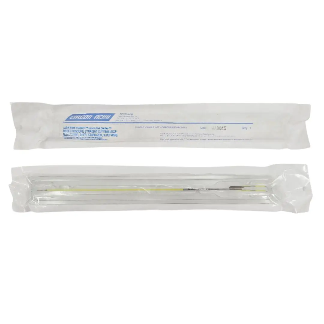 Circon ACMI MLES-24-015 Straight Cutting Loop Electrode Stabilized 0.015" Wire 24 Fr USA Elite System and USA Series
