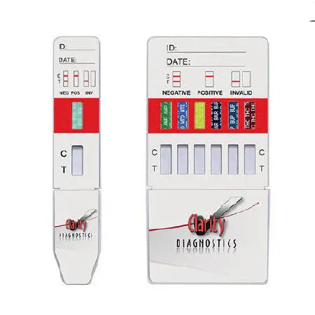 Clarity CD-DOA-1104 Dip Card Drug Test 10 Panel 25/bx - Image 2