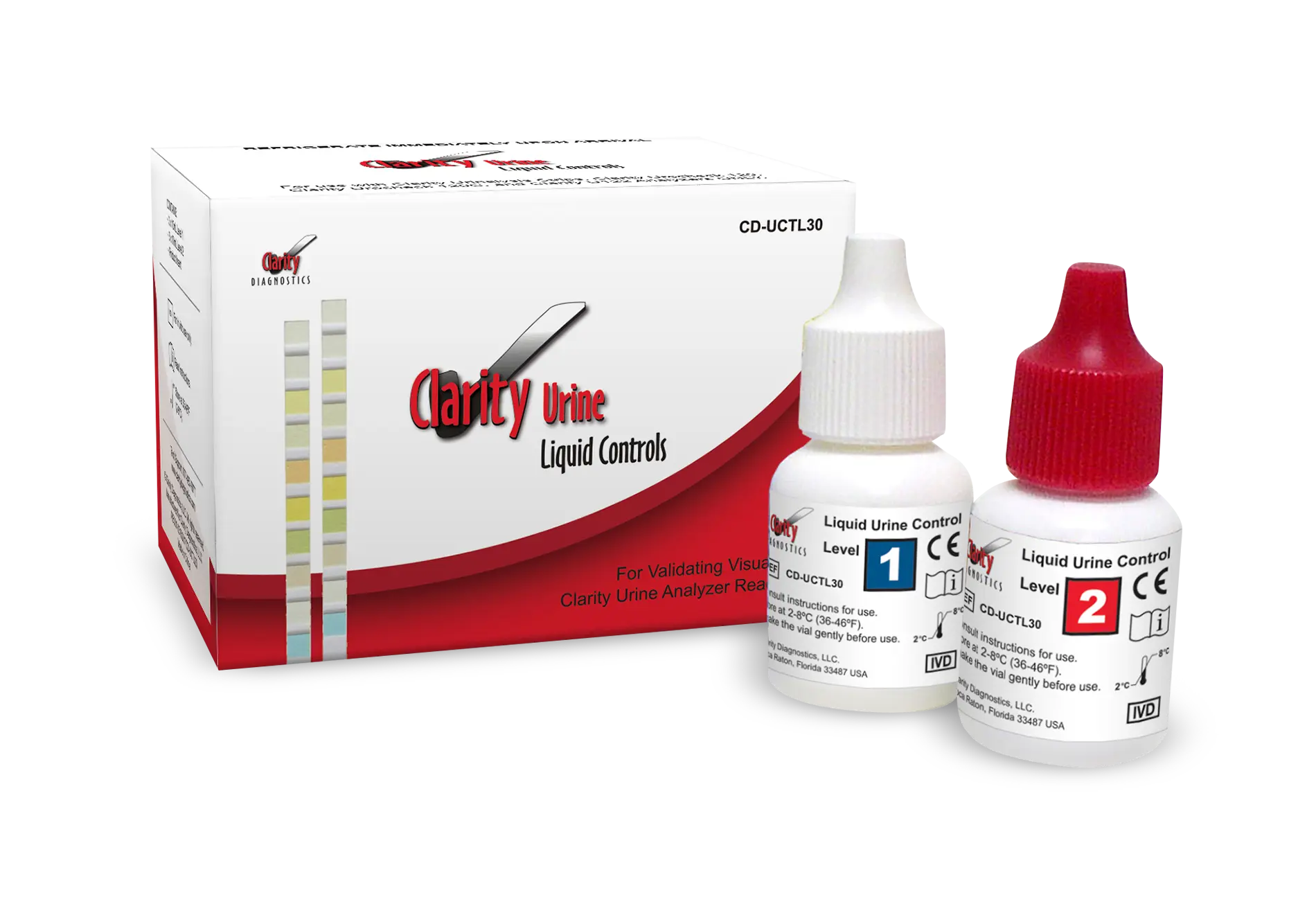 Clarity CD-UCTL30 Urocheck Urine Controls 1/bx